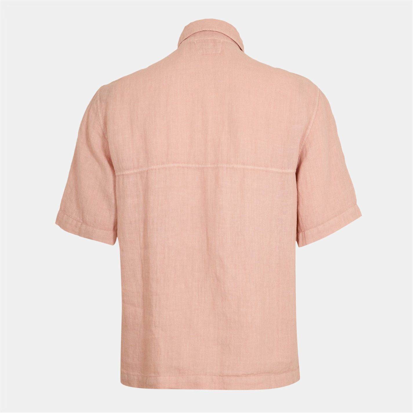 C.P. Company o1g2r1mq0426 Boxy Short Sleeve Shirt in Misty Rose Size US S / EU 44-46 / 1 - 2 Thumbnail