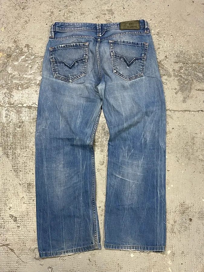 Diesel 2000s Diesel Blue Faded Denim Jeans Size US 30 / EU 46 - 8 Thumbnail
