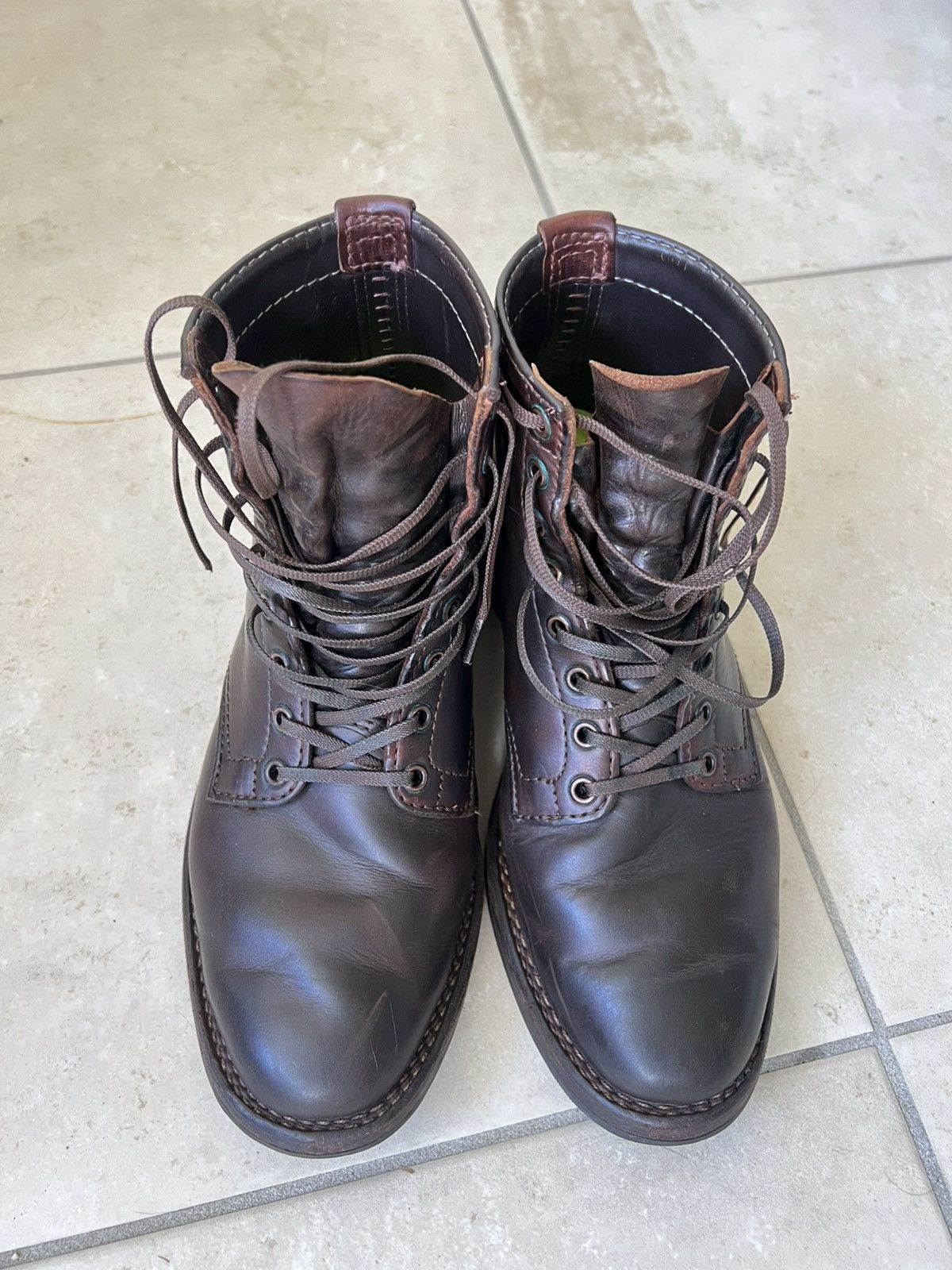 WESCO Wesco Johannes Brown Horween Horsehide 8.5D Size US 8.5 / EU 41-42 - 8 Thumbnail