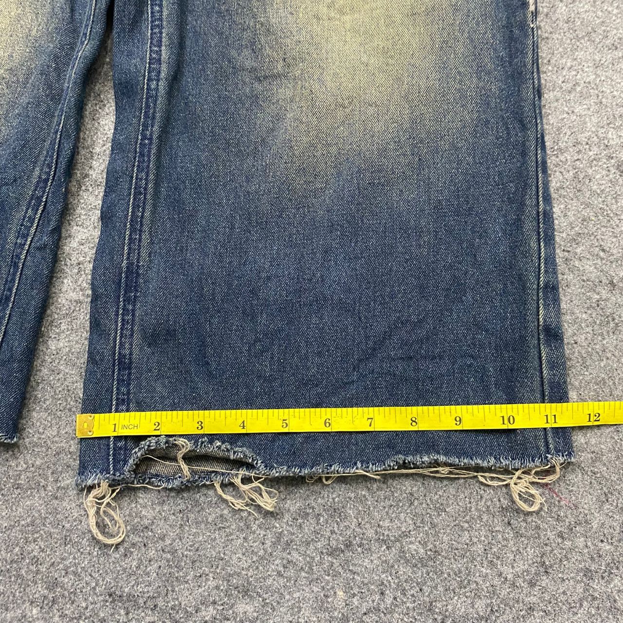 Le Grande Bleu (L.G.B.) 💥Best Offer💥Vintage Japanese Brand Distressed Denim Size 26" / US 2 / IT 38 - 6 Thumbnail