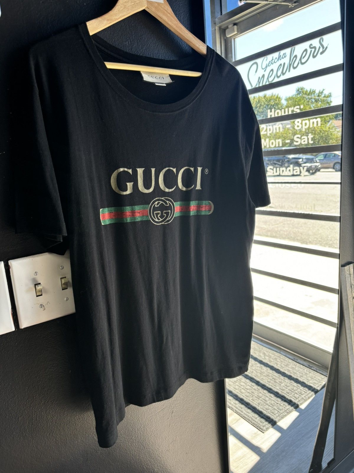 Gucci Gucci oversized washed tee Size US L / EU 52-54 / 3 - 1 Thumbnail