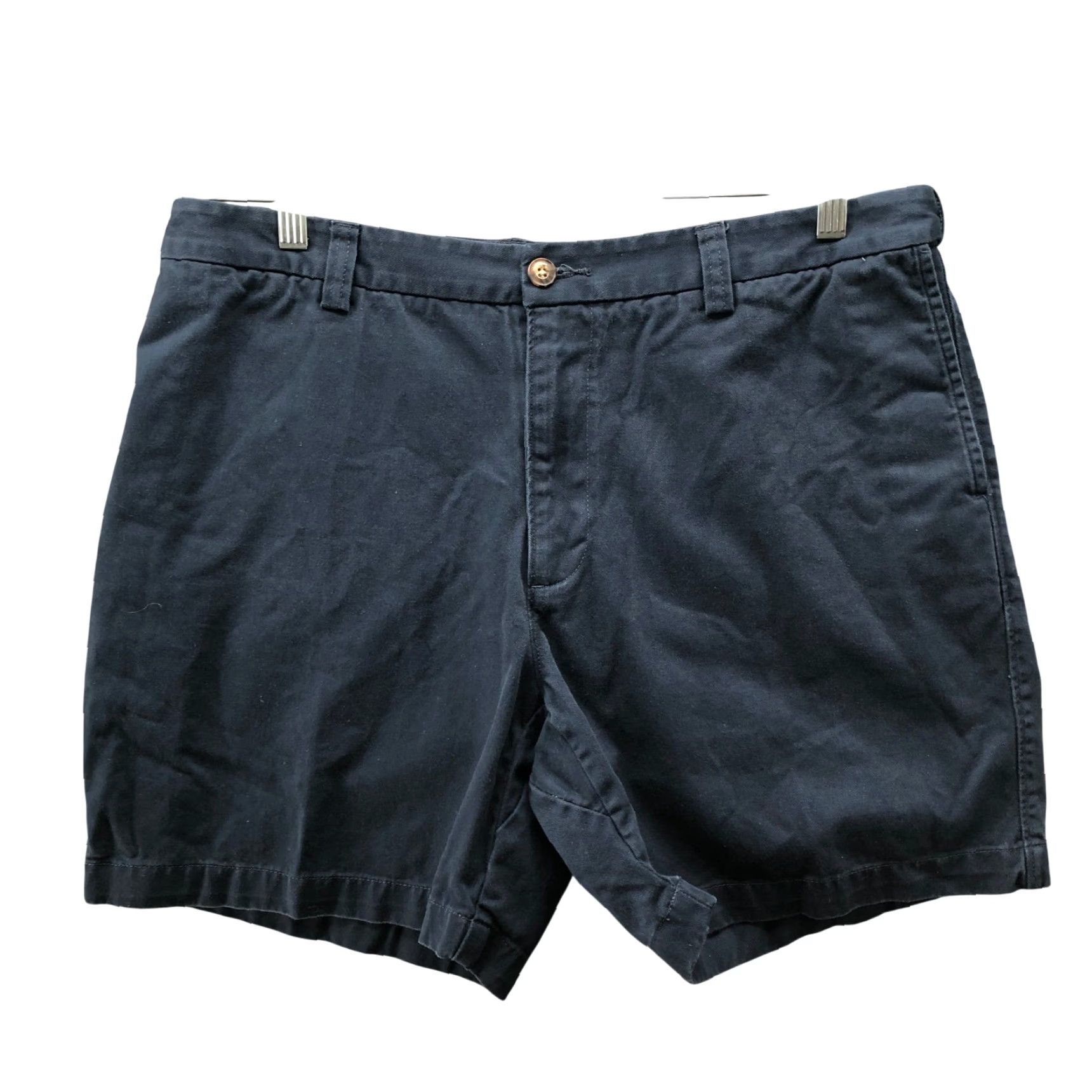 Duluth Trading Company Duluth Trading Chino Shorts Mens 36 Navy Blue 7" Flat Front Durable Work Size US 36 / EU 52 - 2 Thumbnail