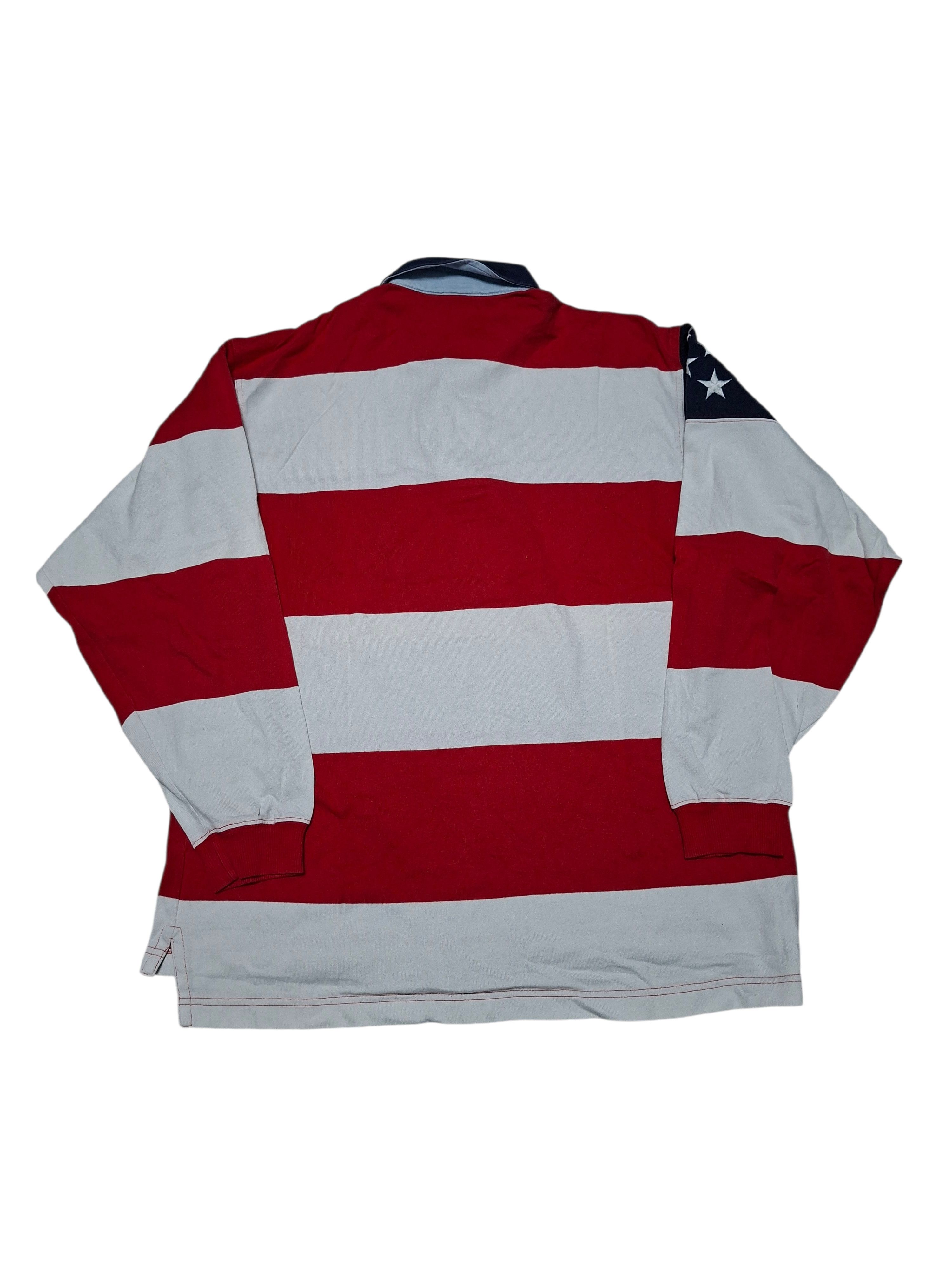 Gant GANT VINTAGE AMERICAN FLAG 90S RUGBY SHIRT Size US XL / EU 56 / 4 - 4 Thumbnail