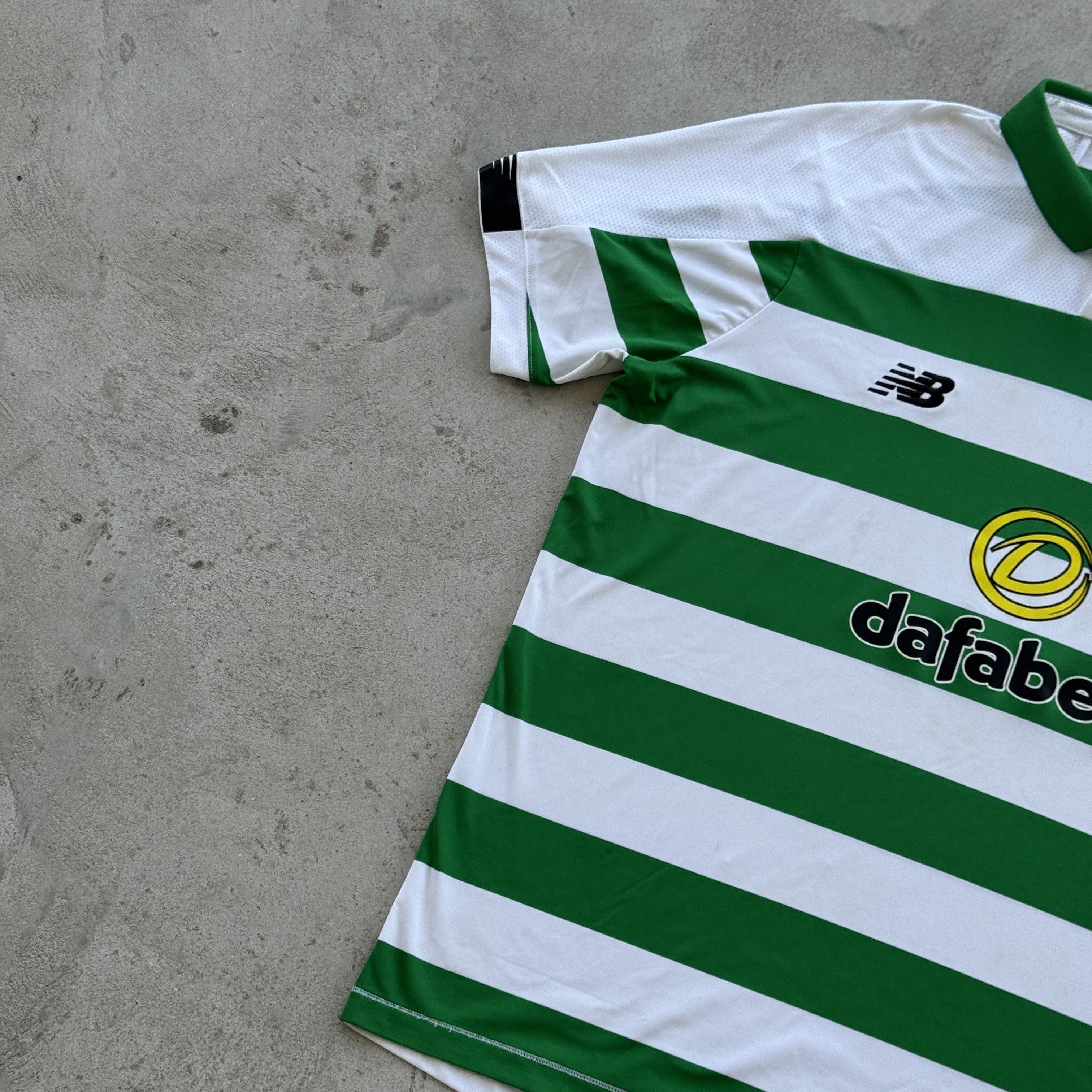 New Balance New Balance Celtic FC Soccer Jersey 2XL Home Kit Dafabet Size US XXL / EU 58 / 5 - 4 Thumbnail