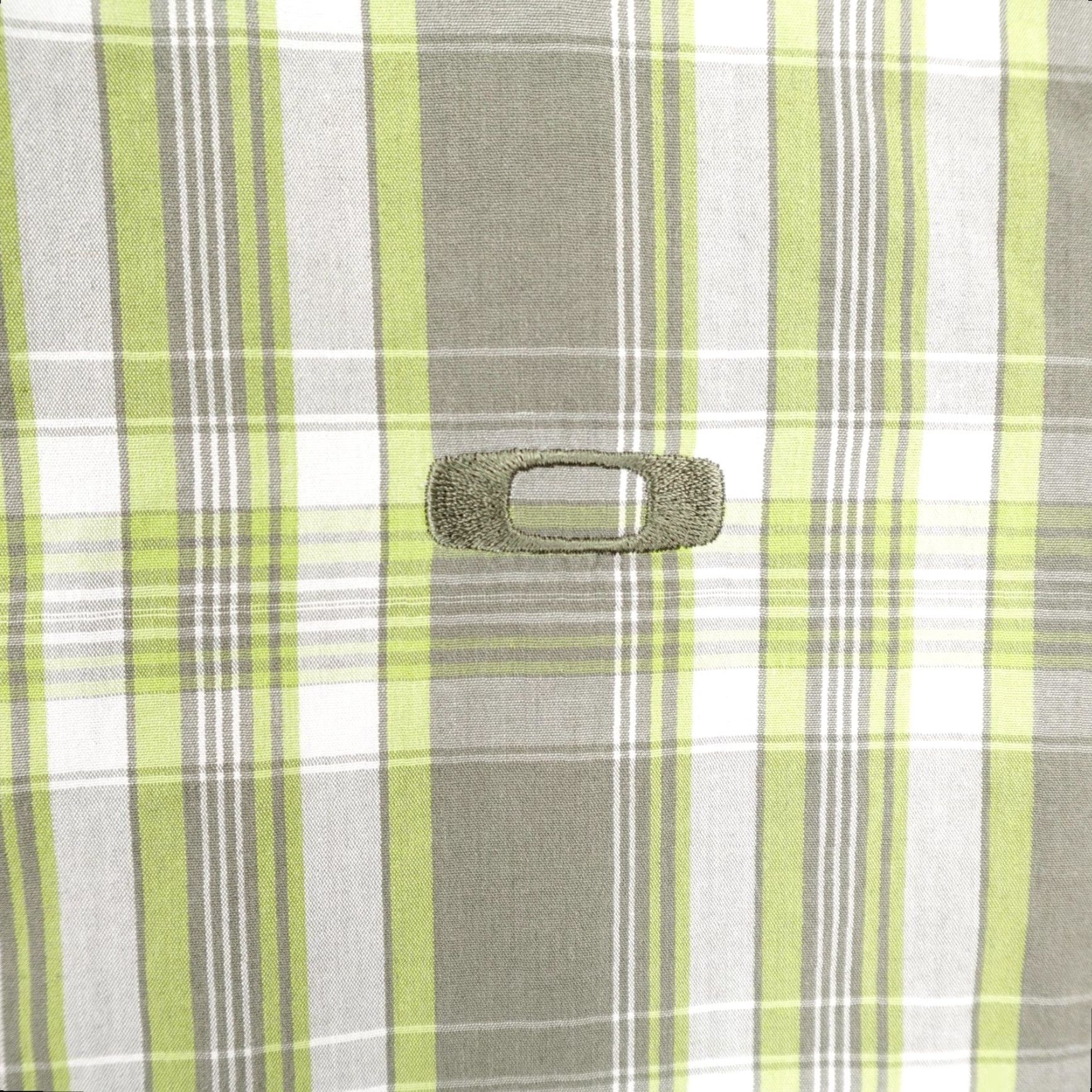 Oakley Oakley Shirt Mens XL Green Gray Plaid Button Up Performance Lightweight Outdoors Mens Size US XL / EU 56 / 4 - 3 Thumbnail