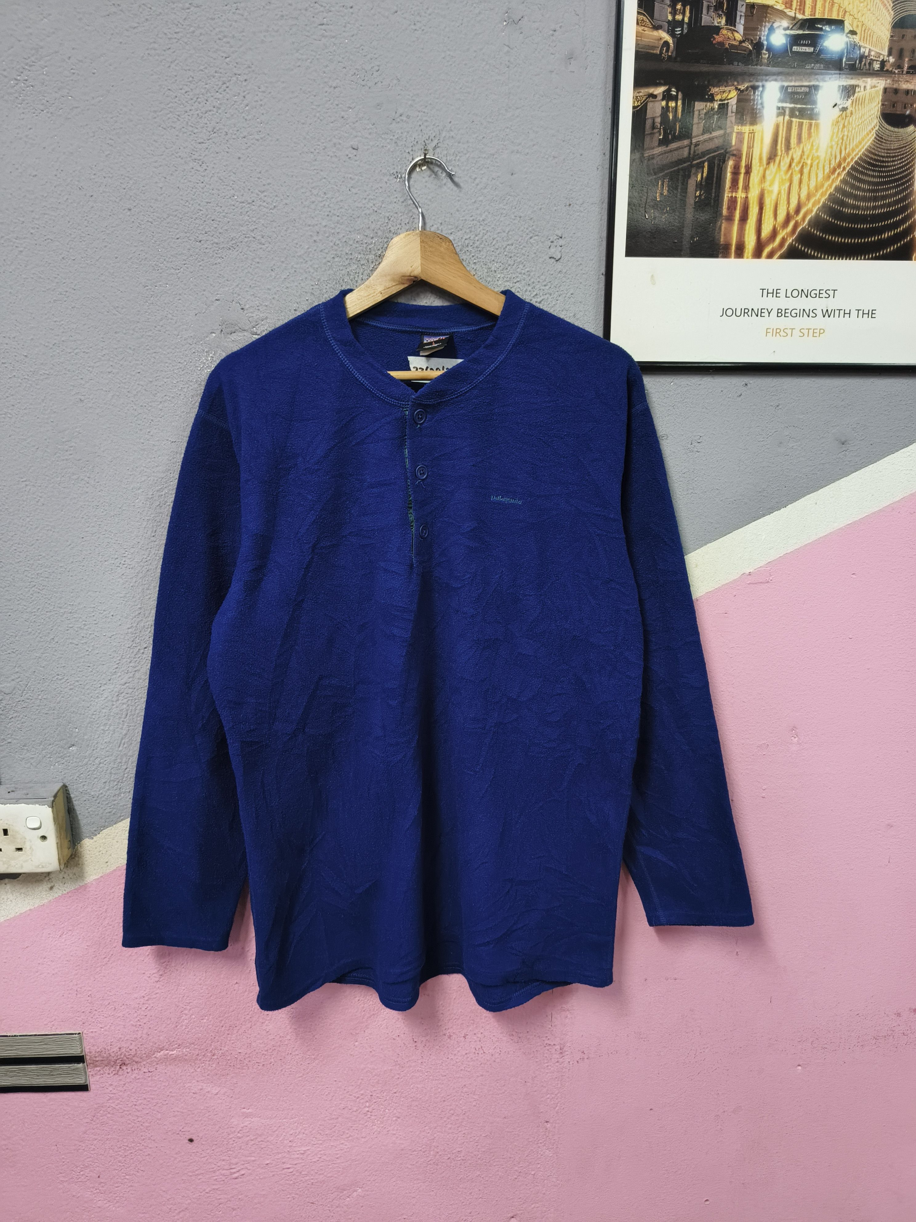 Patagonia VINTAGE PATAGONIA CAPILENE FLEECE SWEATSHIRT Size US L / EU 52-54 / 3 - 1 Thumbnail