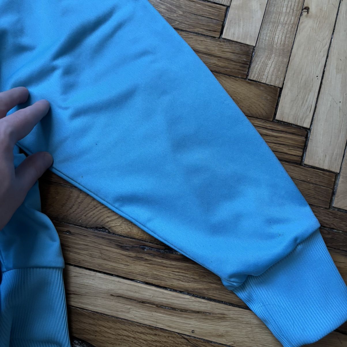 Adidas Vintage 00’s Y2K Adidas Track Jacket Light blue Size US L / EU 52-54 / 3 - 5 Thumbnail