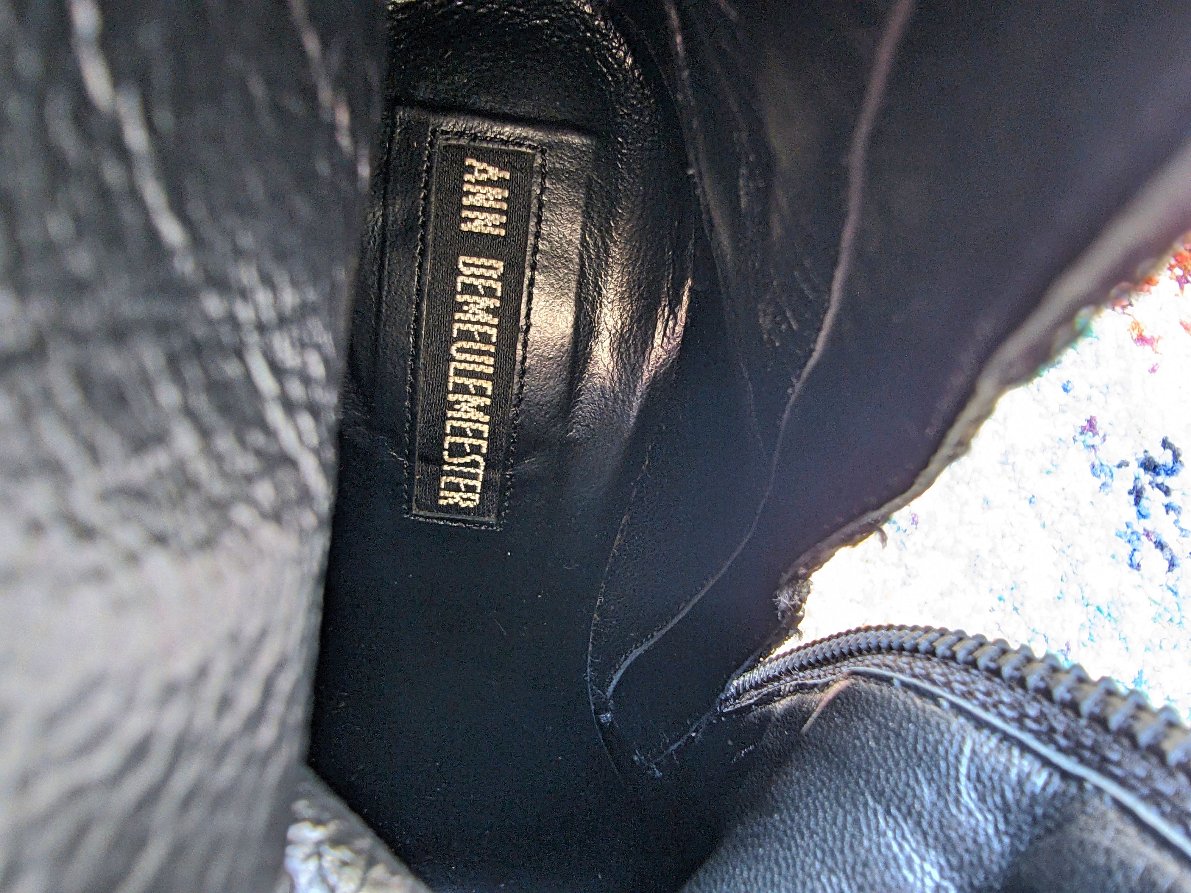 Ann Demeulemeester Ann Demeulemeester leather boots Size US 5 / IT 35 - 6 Thumbnail