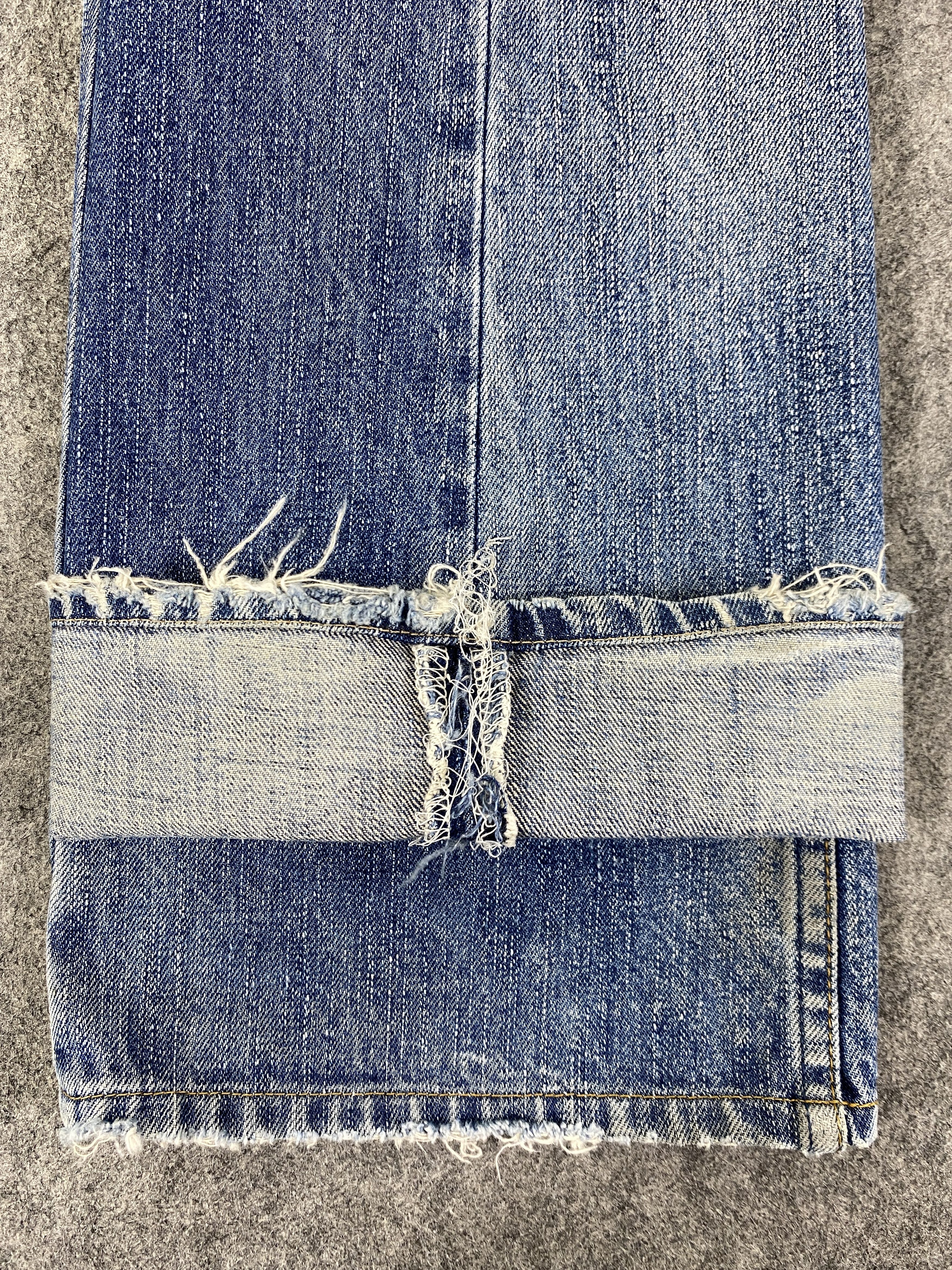 Levi's Faded Blue Vintage Levis 517 Flare Jeans 30x30 - JN3217 Size US 30 / EU 46 - 13 Thumbnail