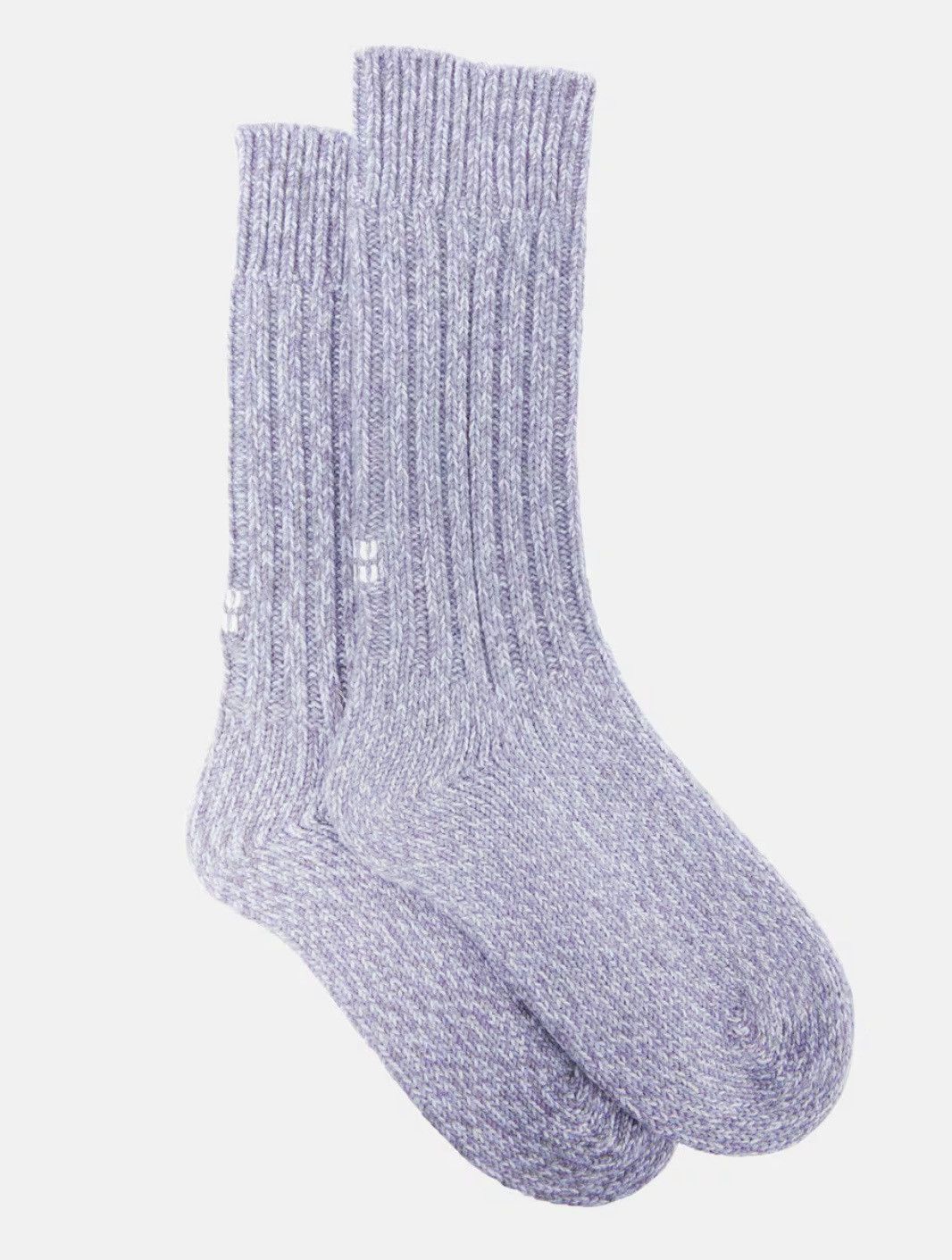 Miu Miu 🔥 Miu Miu cashmere wool logo socks Size ONE SIZE - 3 Thumbnail