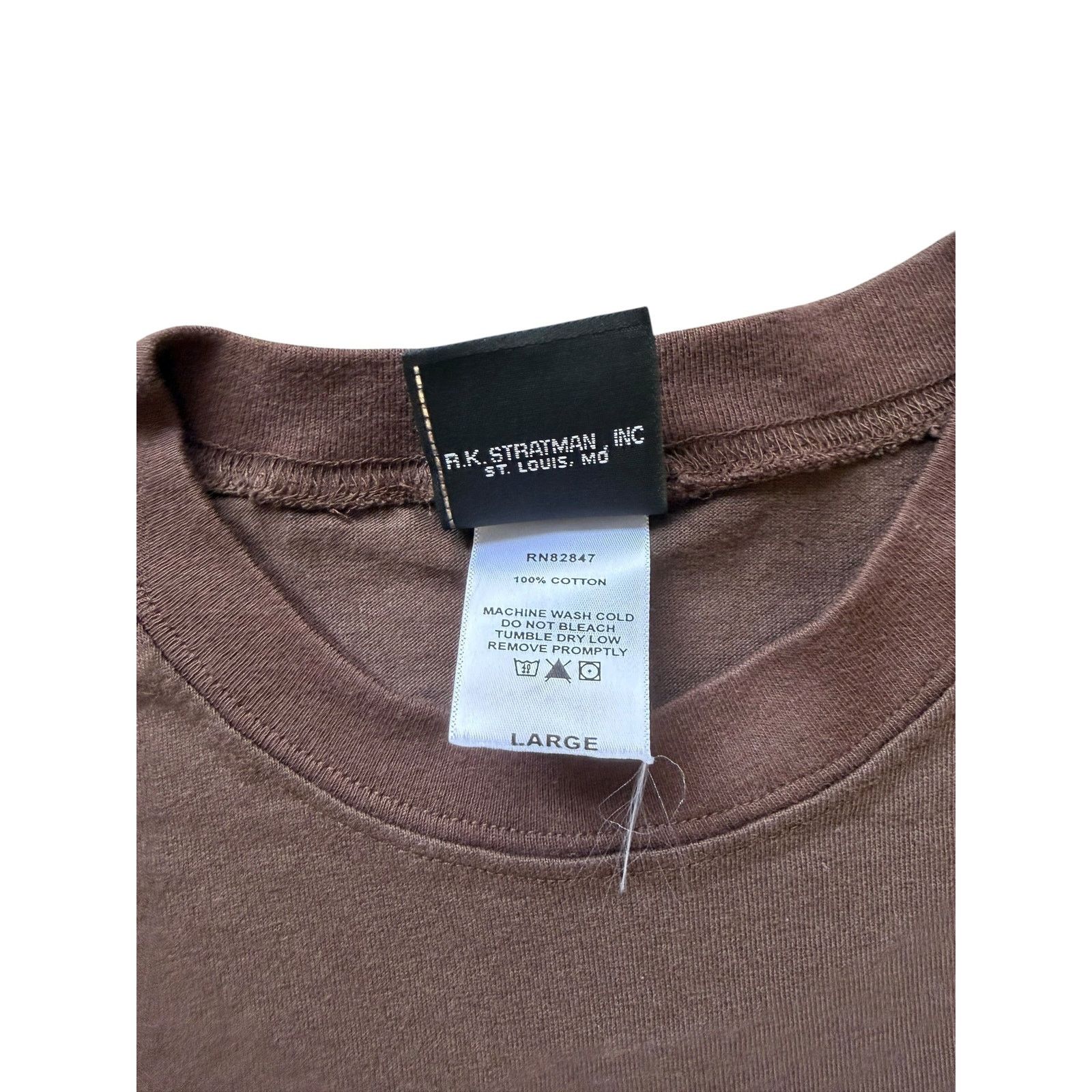 Harley Davidson Vintage Harley Davidson Brown All-Over Flame Long Sleeve Size US XL / EU 56 / 4 - 4 Thumbnail