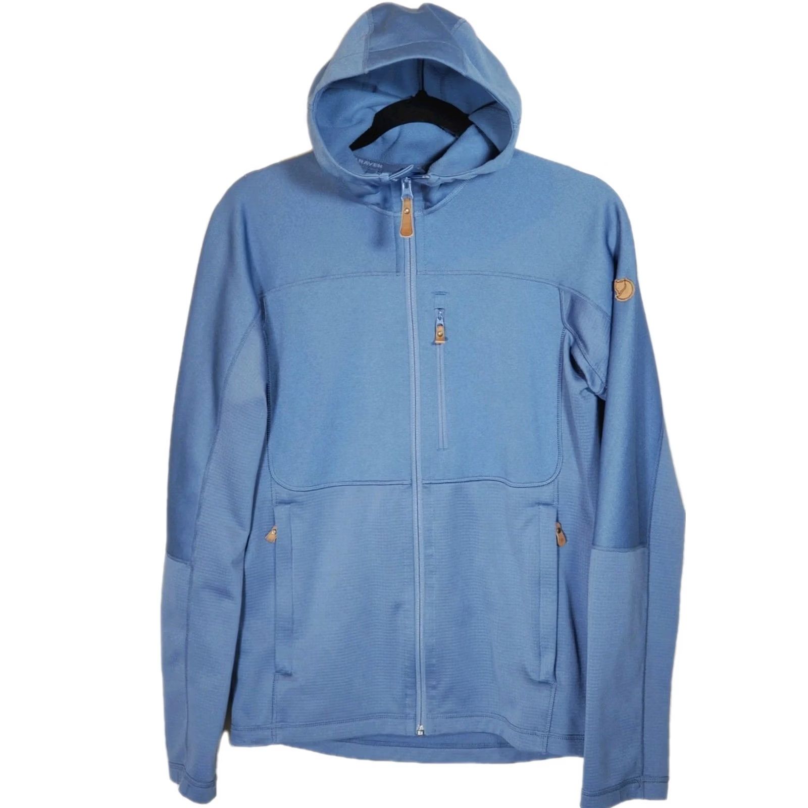 Vintage Fjällräven Abisko Trail Fleece Full Zip Hooded Jacket UN Blue Men’s S Jacket Size US S / EU 44-46 / 1 - 2 Thumbnail
