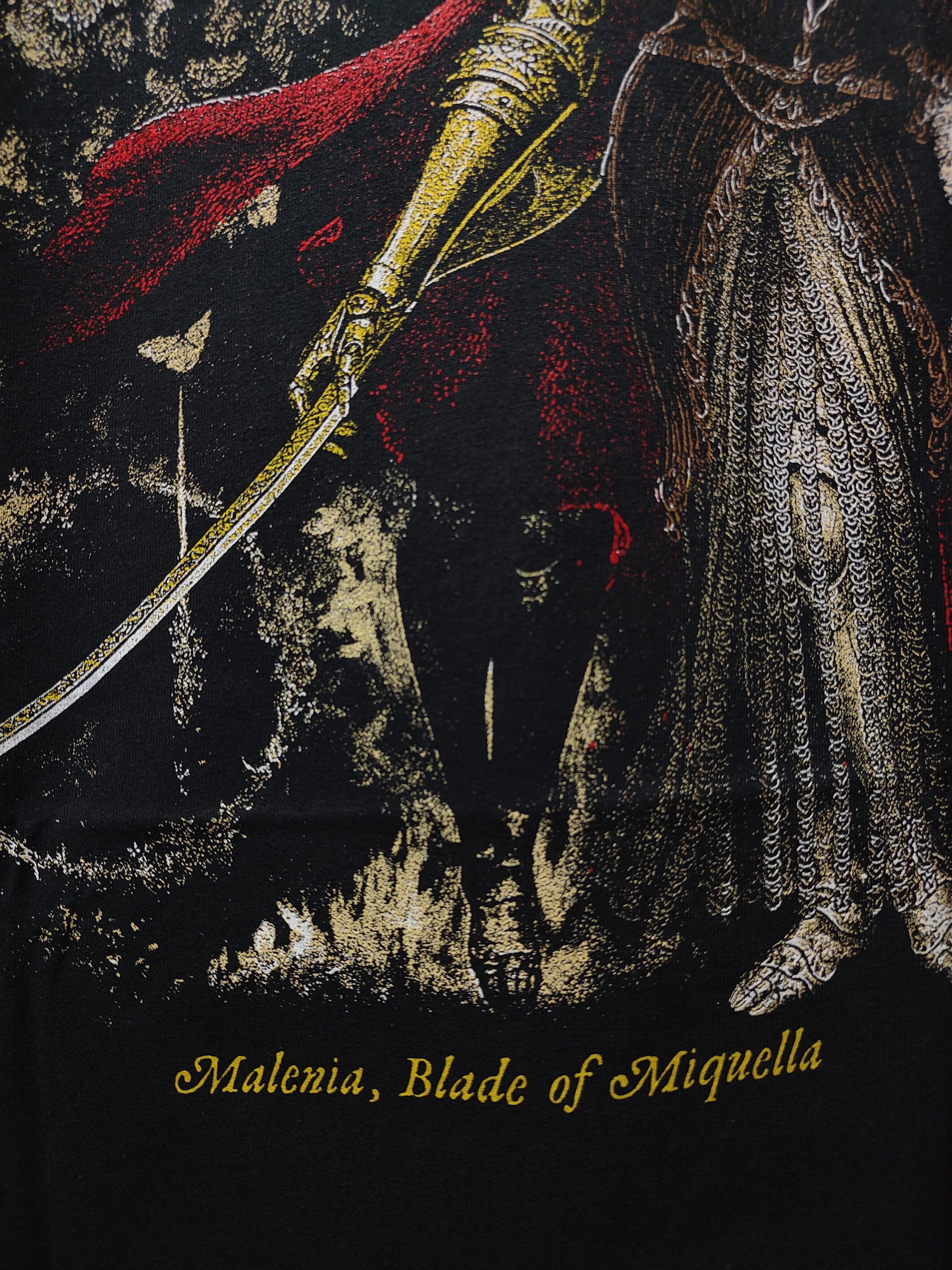 Playstation Elden Ring "Milenia, Blade Of Miquella" T-shirt Size US XL / EU 56 / 4 - 5 Thumbnail