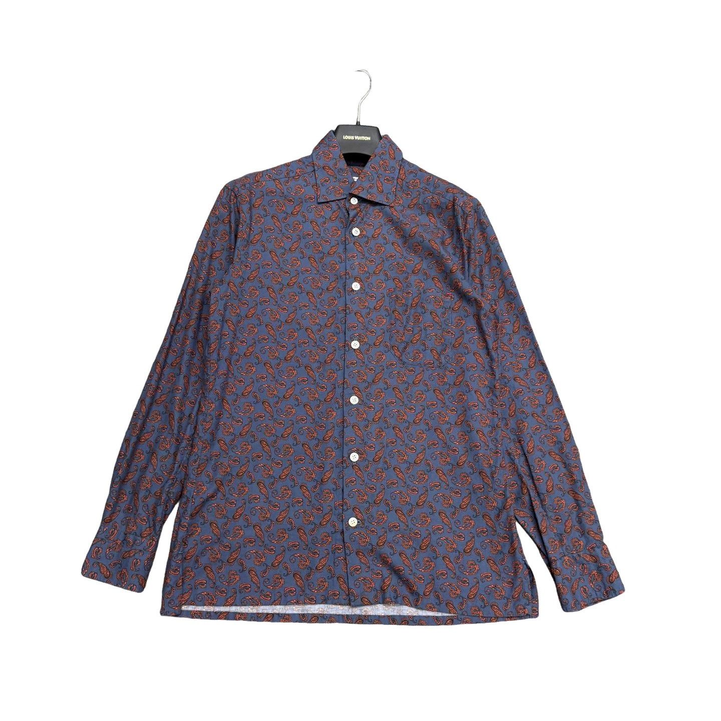 Kiton Kiton Paisley Print Shirt Size 38 Size US S / EU 44-46 / 1 - 1 Thumbnail