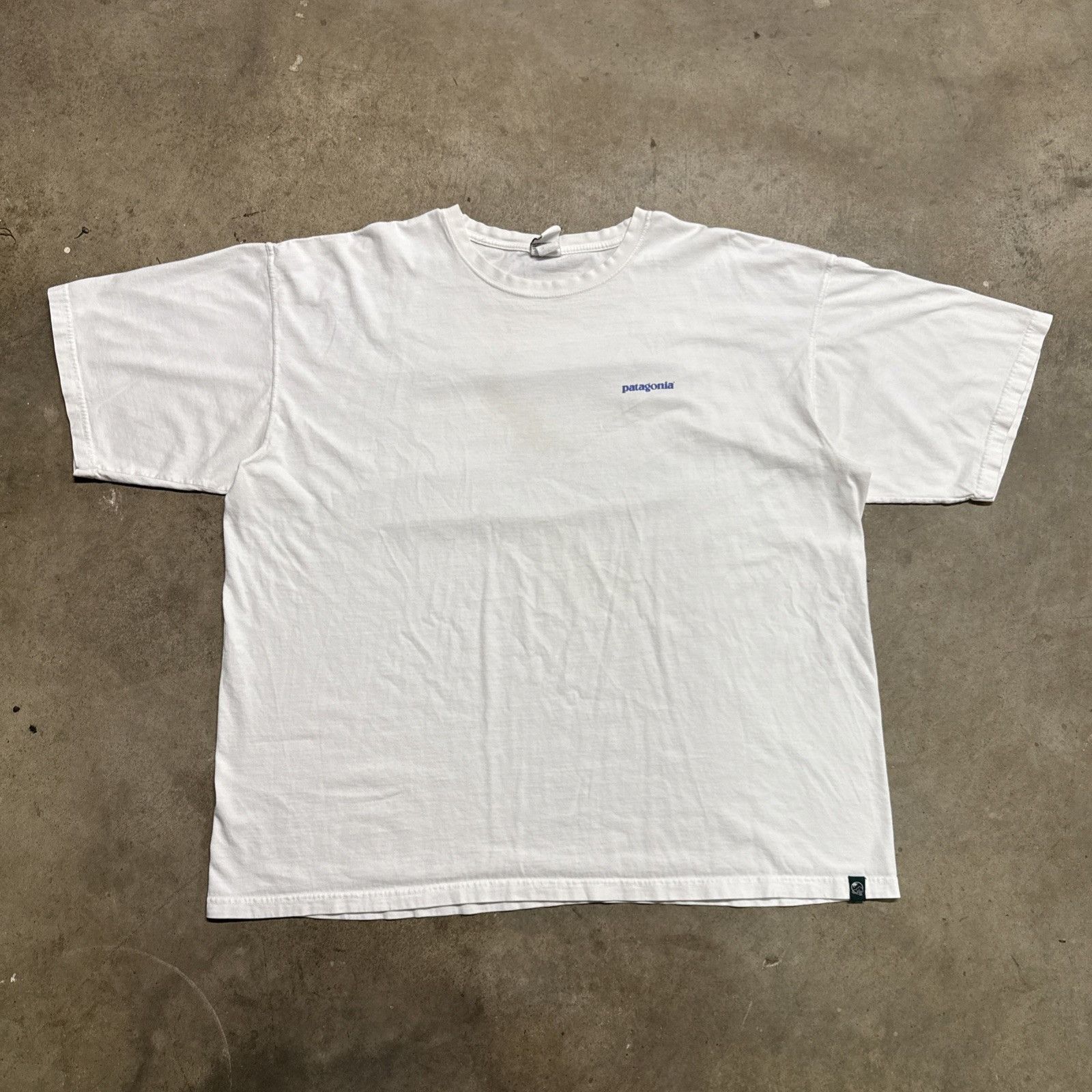 Patagonia Vintage Patagonia Shirt Mens 2XL White 90s USA Beneficial Size US XXL / EU 58 / 5 - 3 Thumbnail