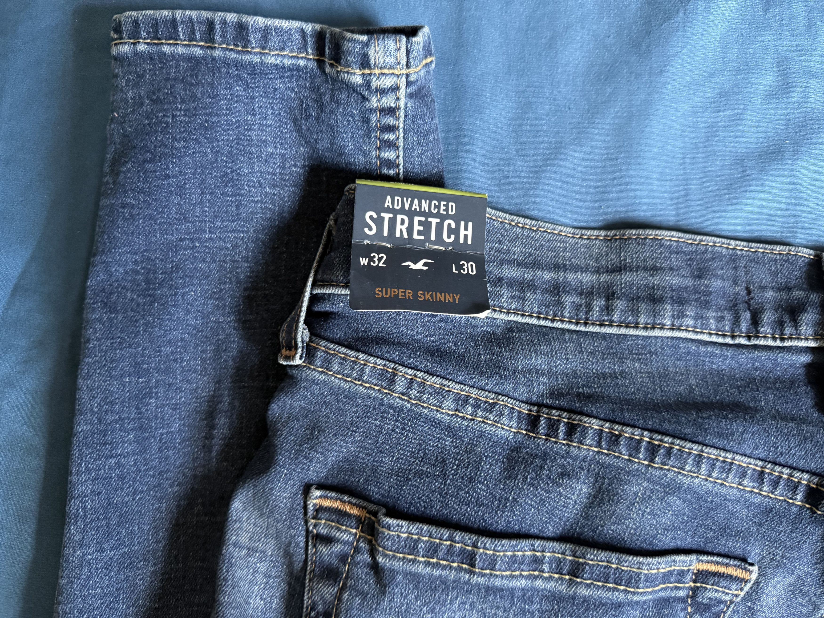 Hollister Hollister Super Skinny Jeans Advanced Stretch 32x30 $59.50 Size US 32 / EU 48 - 2 Thumbnail
