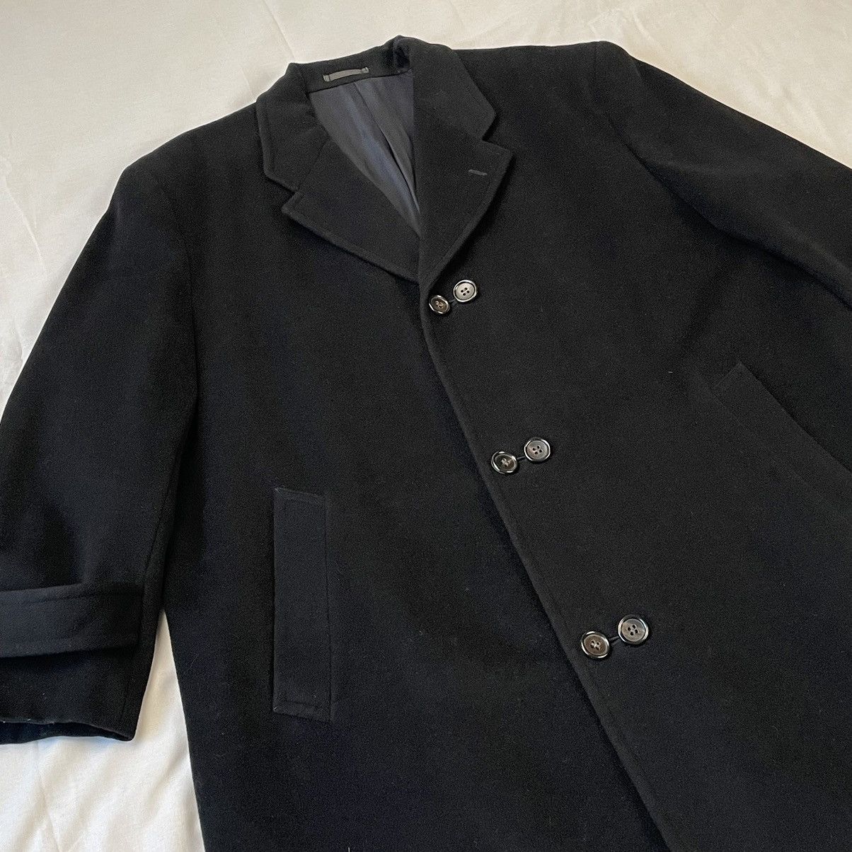 Comme des Garcons Homme Plus Comme des Garçons Homme Plus 1988 Wool Coat Size US M / EU 48-50 / 2 - 2 Thumbnail