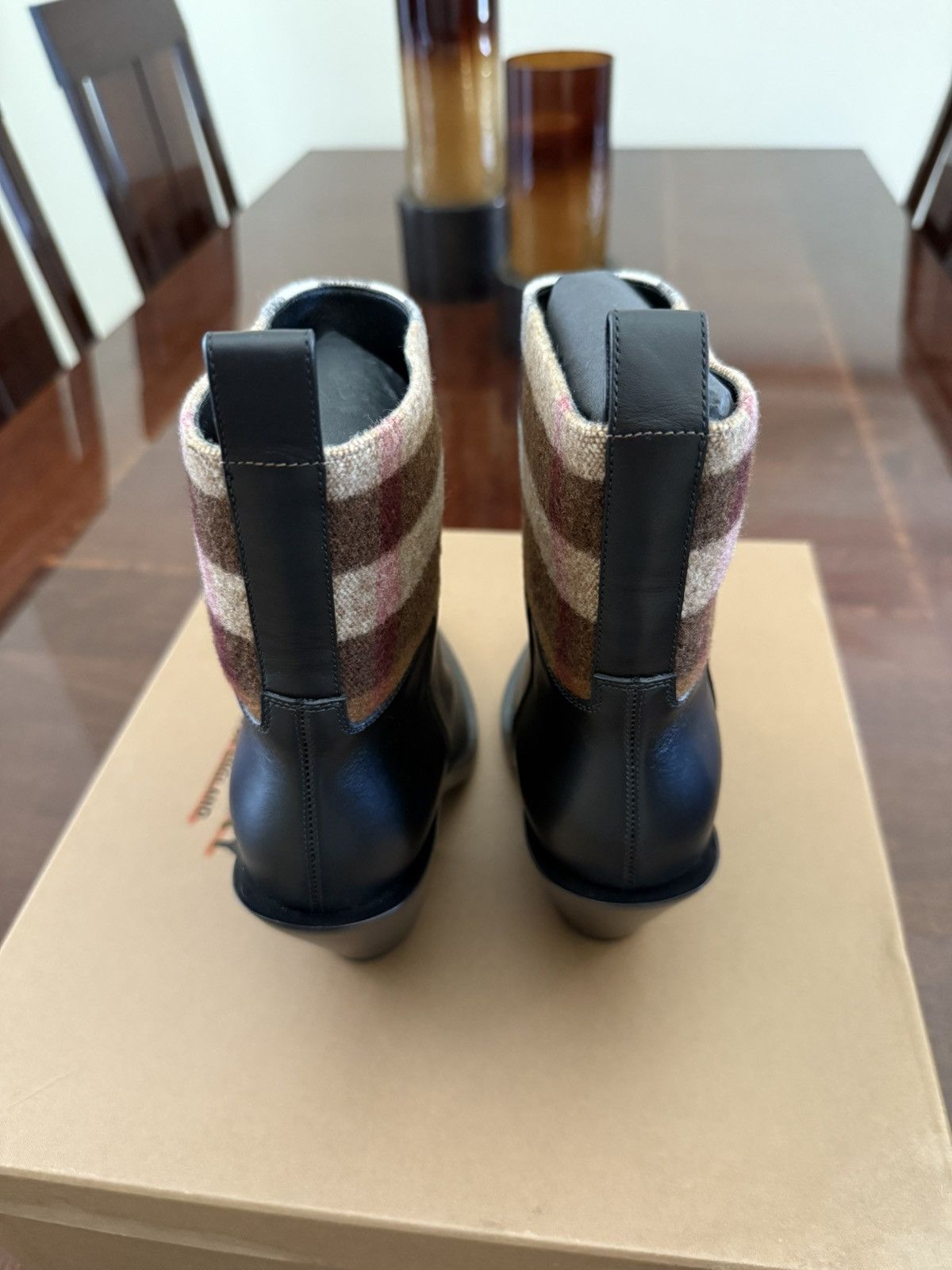 Burberry Burberry Leather Boot Size US 6 / IT 36 - 3 Thumbnail