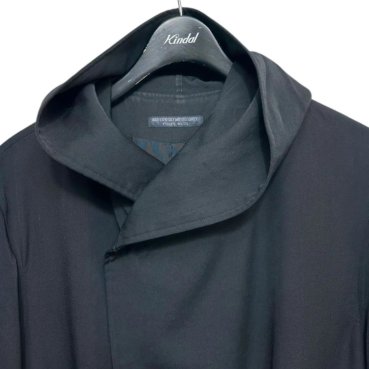 Yohji Yamamoto REGULATION Yohji Yamamoto Wool gabardine hooded coat Size US S / EU 44-46 / 1 - 3 Thumbnail