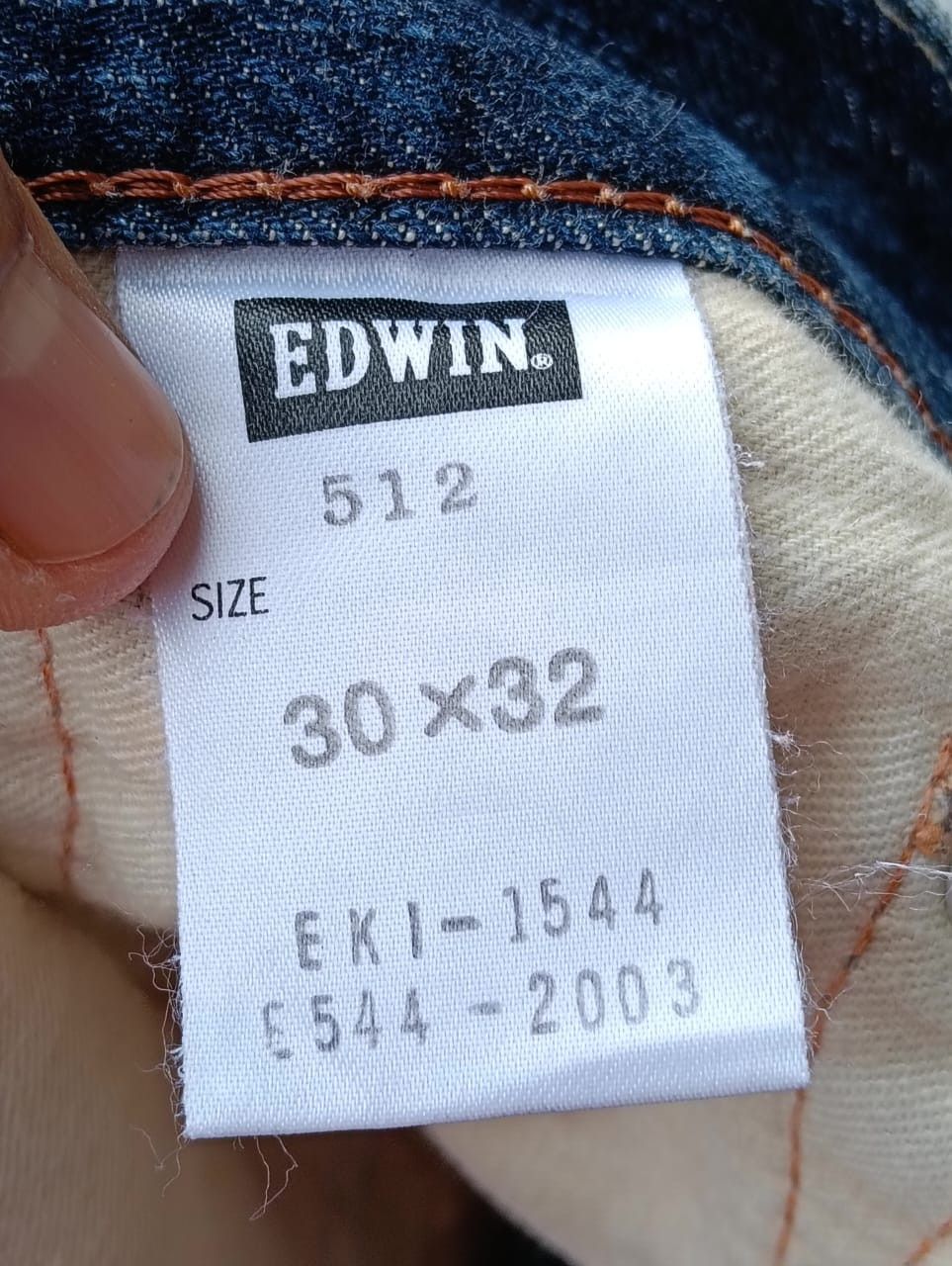 Edwin 🔥Hot EDWIN 512 Bootcut Denim Jeans - Japanese Vintage Wash. Size US 31 - 9 Thumbnail