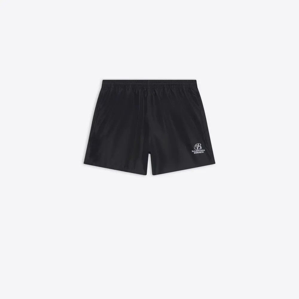 Balenciaga o1la1rc1a0725 Swim Short in Black Size US 34 / EU 50 - 1 Thumbnail
