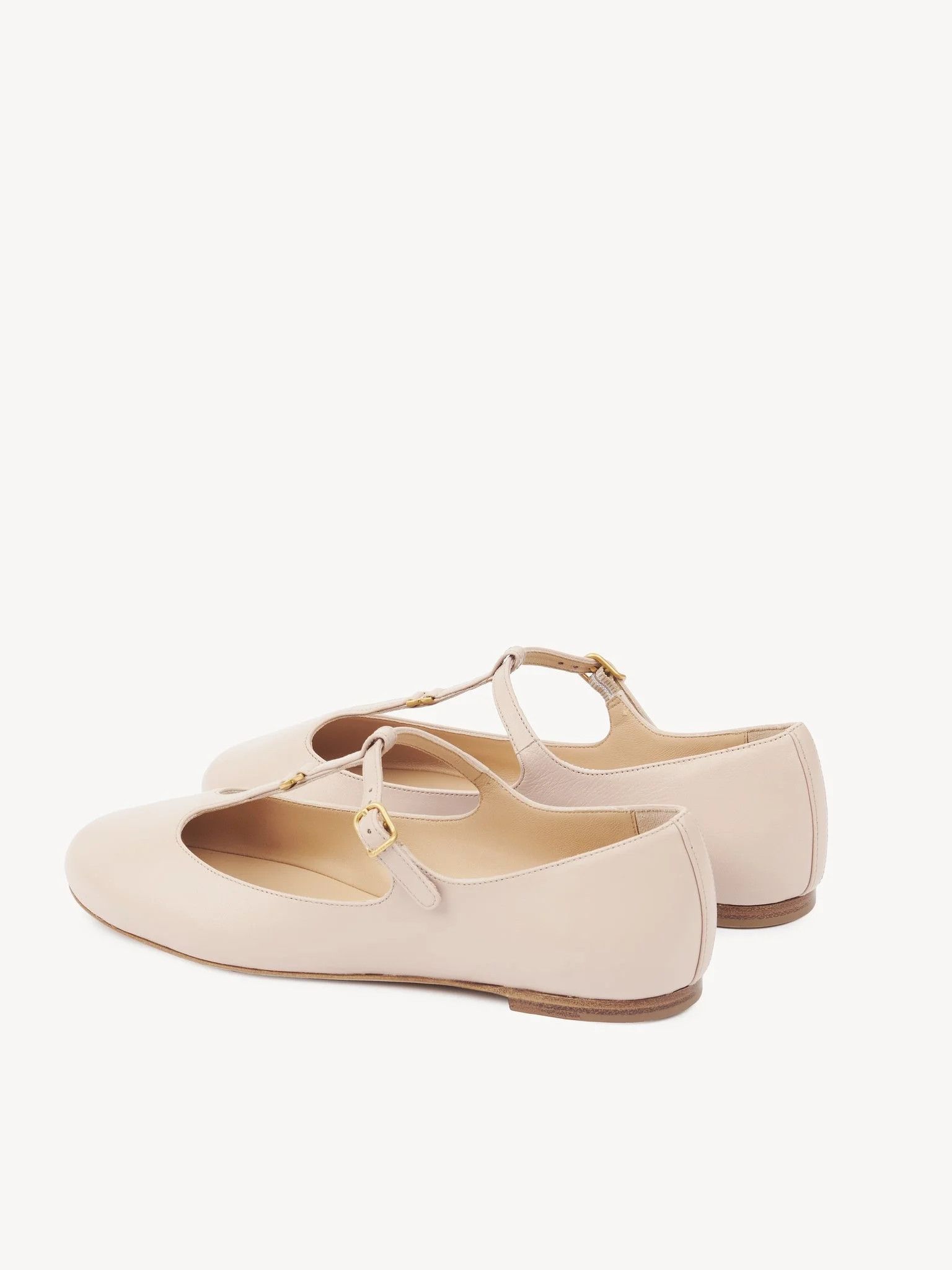 Chloe o1loc1c0226 Marcie Ballerina Flats in Blush Pink Size US 8 / IT 38 - 5 Thumbnail