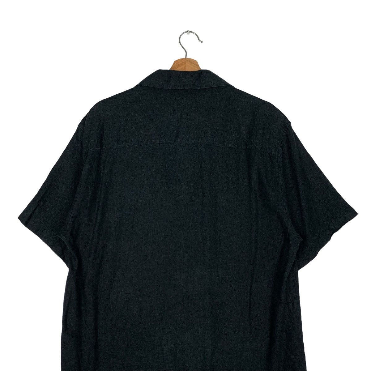 Vintage TRUST Linen Rayon Short Sleeve Button Shirt #0508-C23 Size US S / EU 44-46 / 1 - 8 Thumbnail