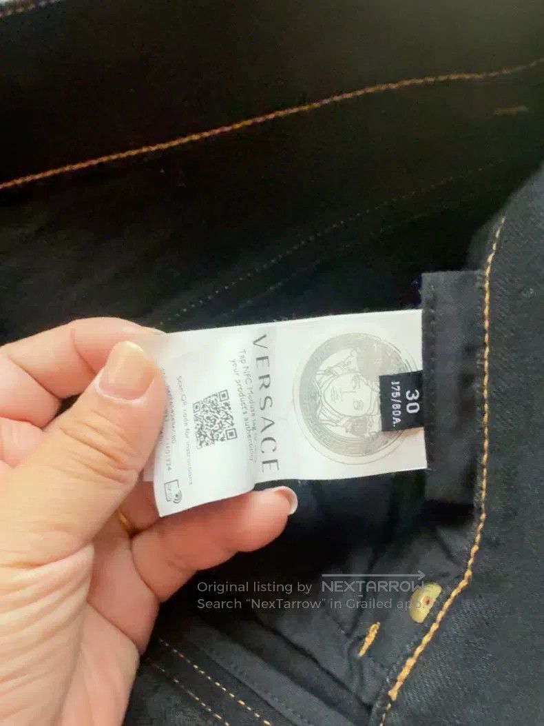 Versace Versace Medusa embroidered jeans Size US 30 / EU 46 - 5 Thumbnail