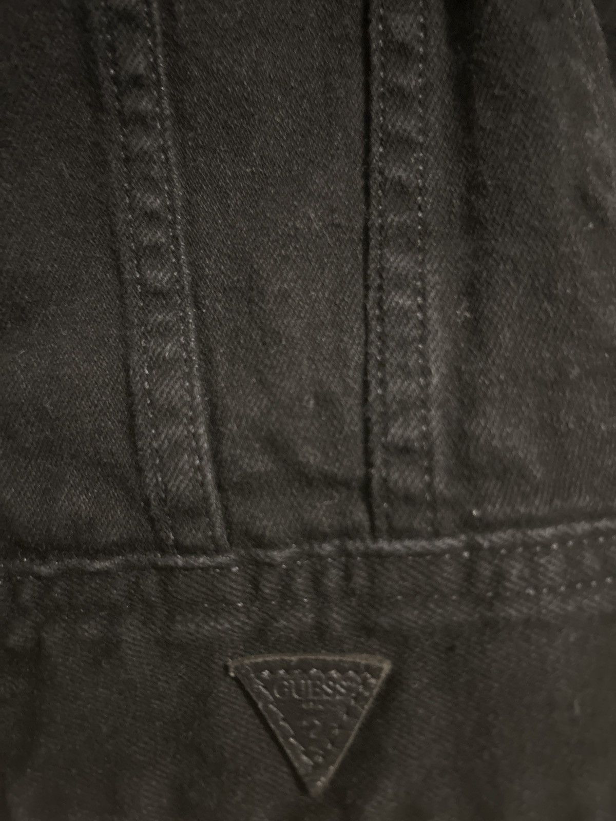 Designer × Guess Guess Black Denim Dillon Jacket Size US S / EU 44-46 / 1 - 4 Thumbnail