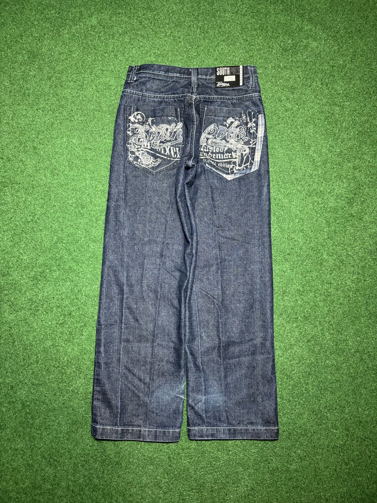 Y2K Southpole Baggy Hip Hop Grunge 28x28 16 Wide Leg Jeans
