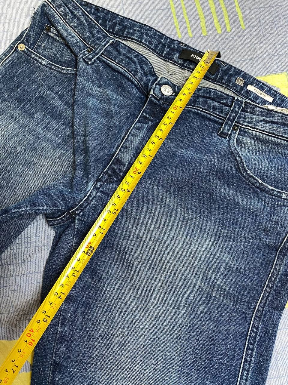 Replay × Vintage Replay Men`s Vintage Denim Jeans Y2K Size US 32 / EU 48 - 7 Thumbnail