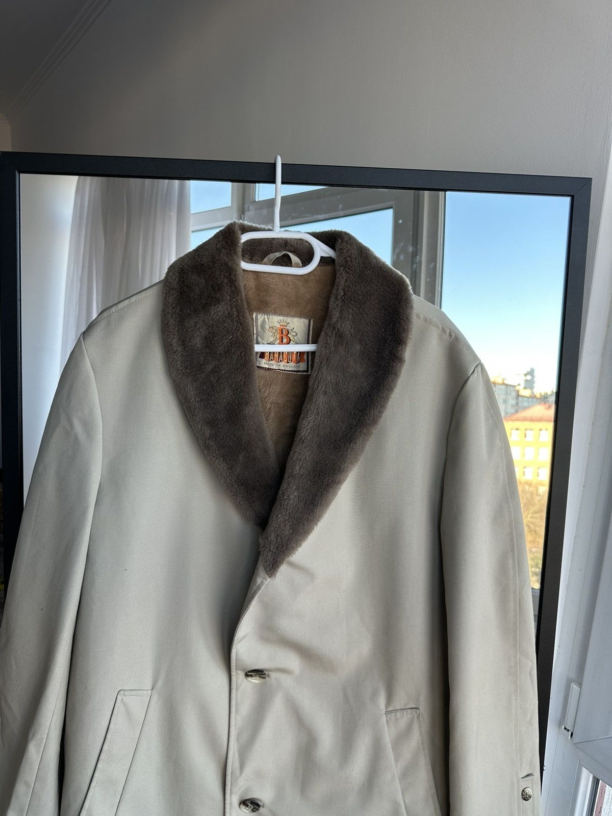 Baracuta Vintage Baracuta Made in England Faux Mouton Lined Overcoat Size US L / EU 52-54 / 3 - 2 Thumbnail