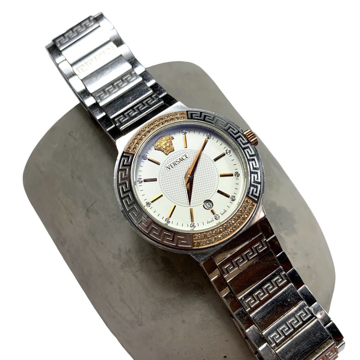Versace Versace Diamonds Medusa Steel Watch Size ONE SIZE - 1 Thumbnail