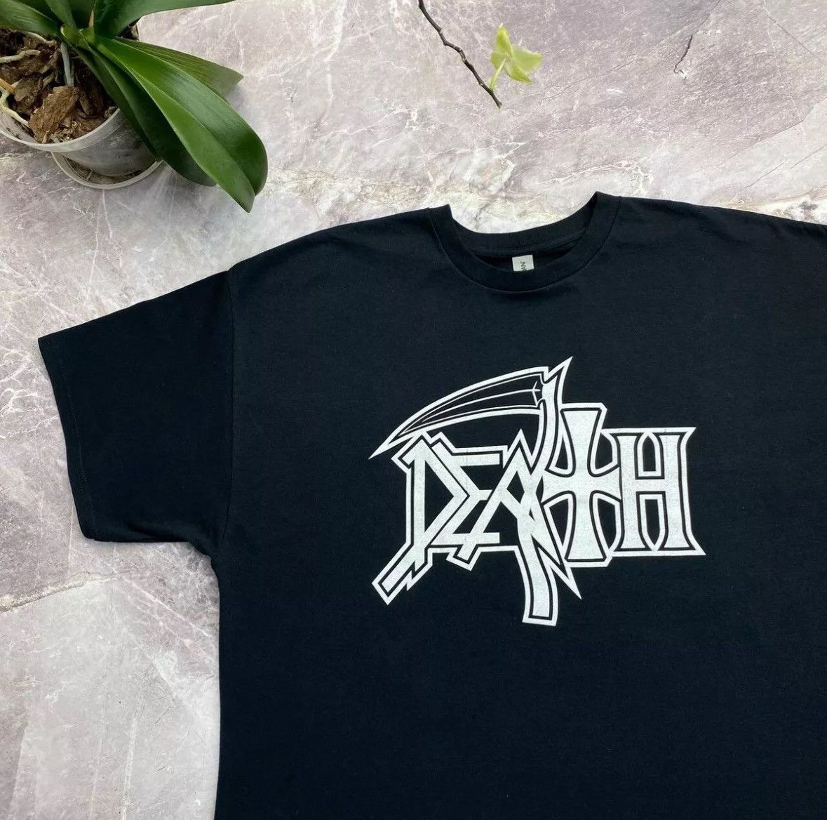 Band Tees Death Vintage Metal Band T Shirts Rock Band Graphic Tee Y2K Size US XXL / EU 58 / 5 - 4 Thumbnail