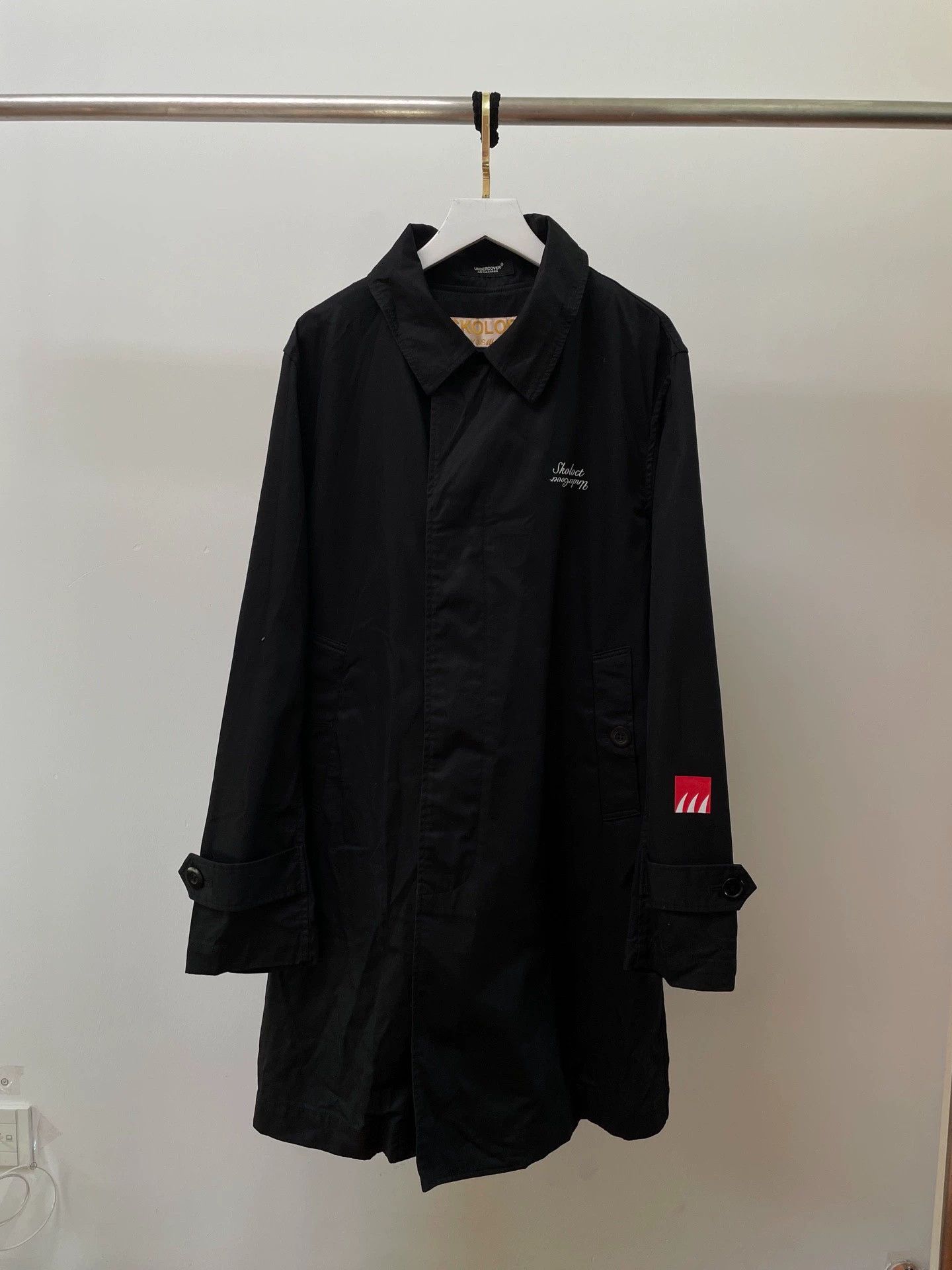 Undercover UNDERCOVER Skoloct Black Rabbit Floral Embrdery Jacket 3 Size US L / EU 52-54 / 3 - 2 Thumbnail
