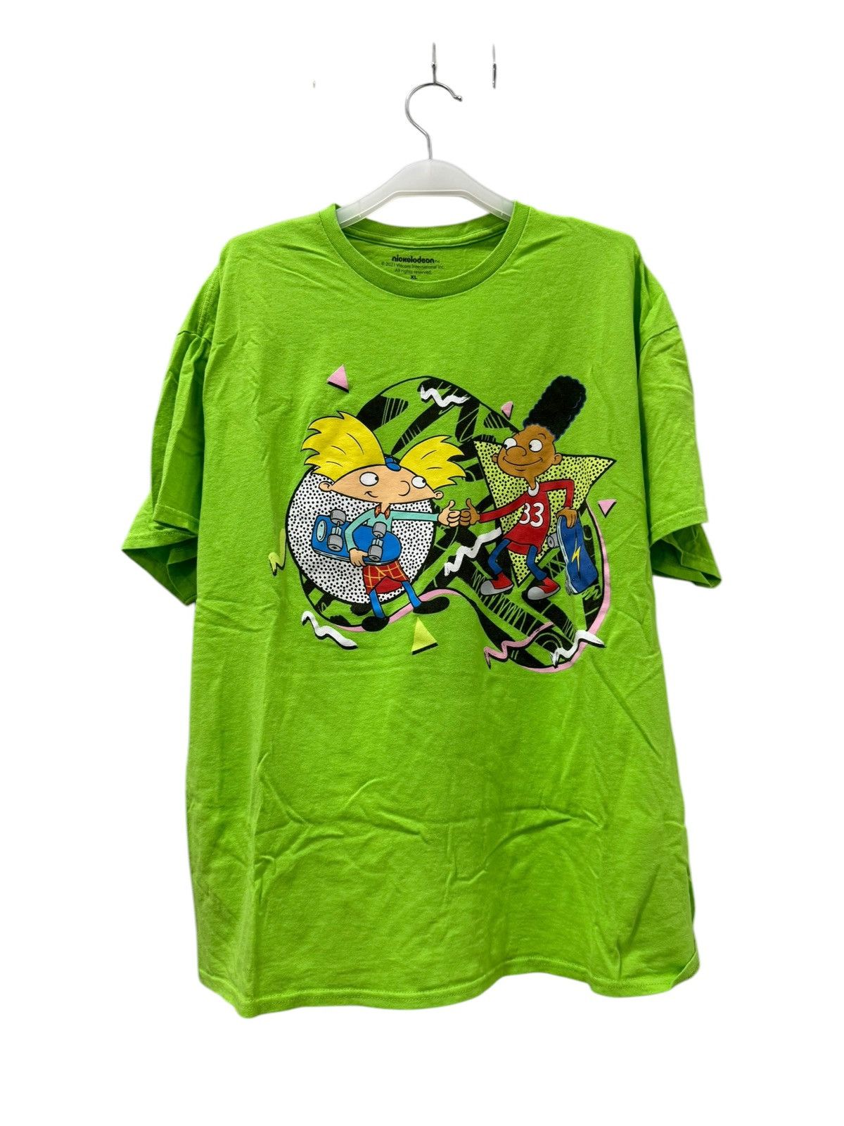Nickelodeon NICKLEODEON CARTOON ARNOLD THE BASKETBALL HEAD TEE Size US M / EU 48-50 / 2 - 1 Thumbnail