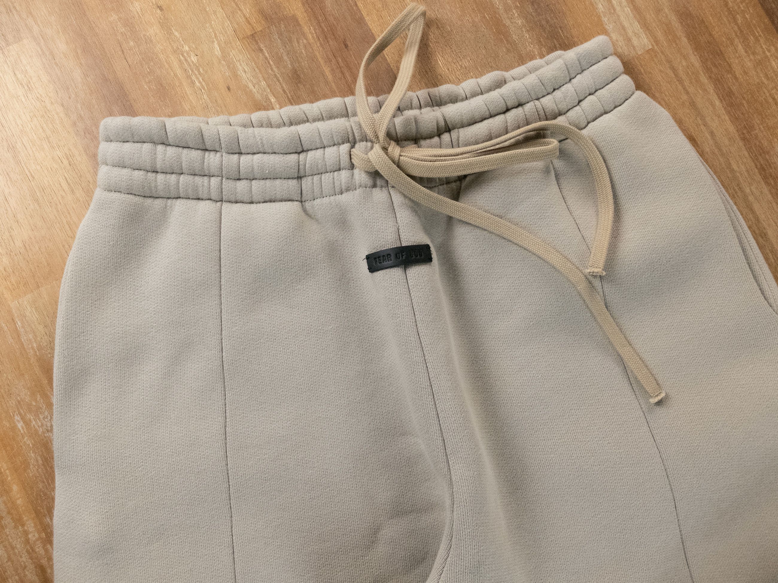 Fear of God FEAR OF GOD beige fleece heavy sweatpants Medium q Size US 32 / EU 48 - 5 Thumbnail
