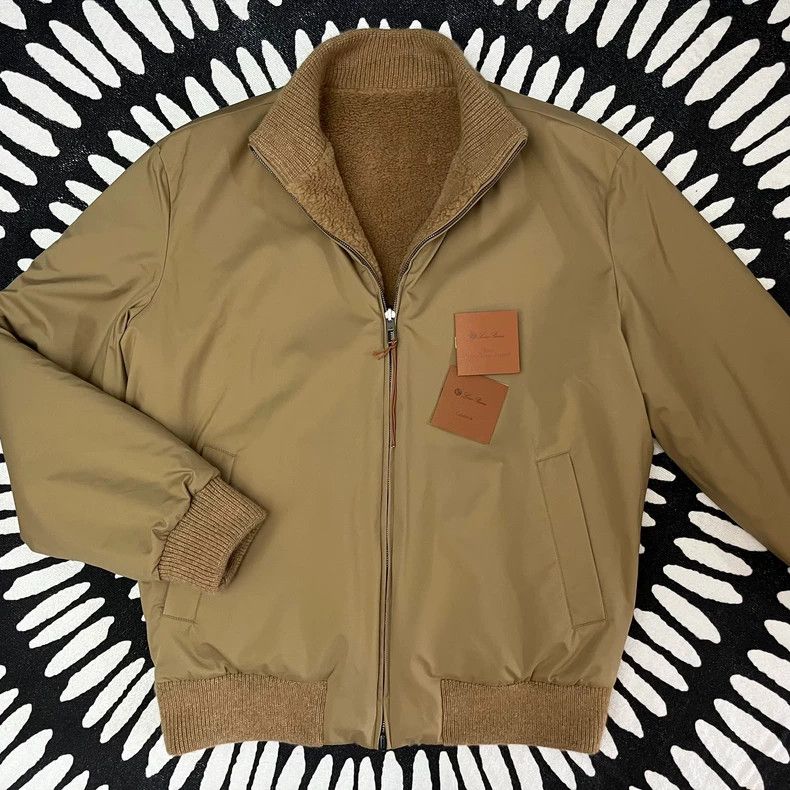 Loro Piana Loro Piana Double-Sided Bomber Jacket - dmc Size US M / EU 48-50 / 2 - 1 Thumbnail