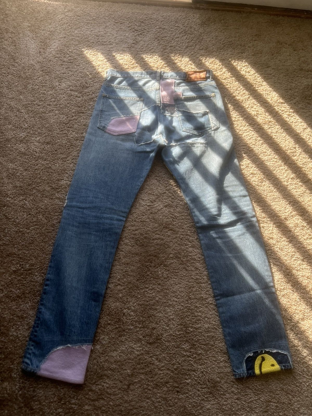 Kapital Kapital Okabilly patchwork denim jeans Size US 34 / EU 50 - 2 Thumbnail