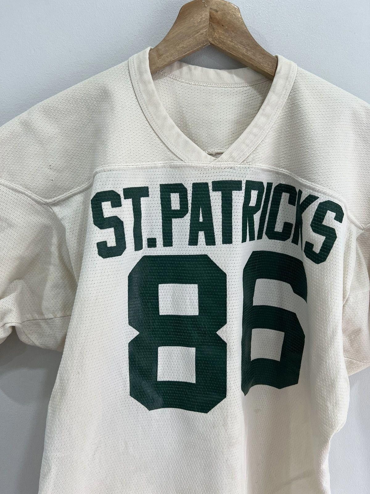Vintage Vintage Vandervoort Football St Patricks Jersey 60s 70s Size US L / EU 52-54 / 3 - 6 Thumbnail