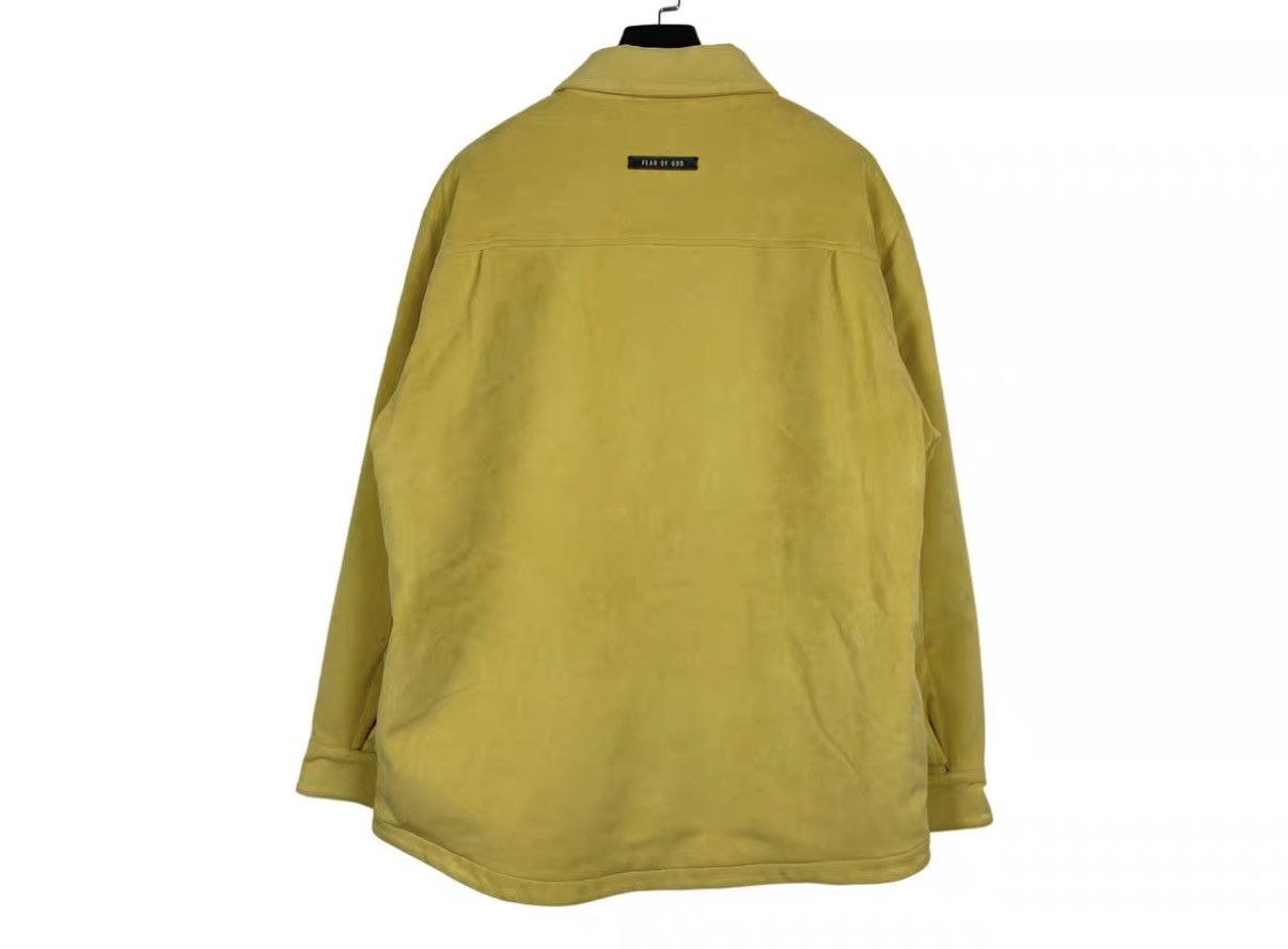 Fear of God Fear Of God 6th Lemon Yellow Suede Jacket J31 Size US L / EU 52-54 / 3 - 2 Thumbnail