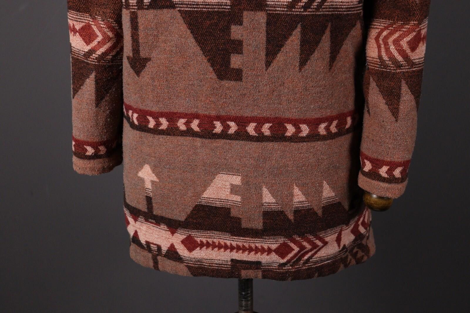 Designer BB Dakota Multicolor Actec Print Knit Coat Jacket Size XS Size XS / US 0-2 / IT 36-38 - 7 Thumbnail