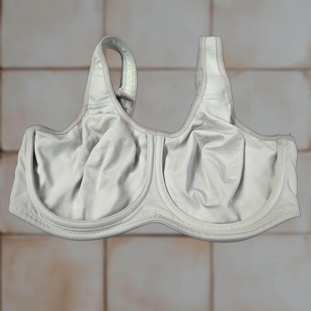 Vintage Wacoal Women Bra 36Dd Gray Underwire Unlined Minimizer Convertible in Grey