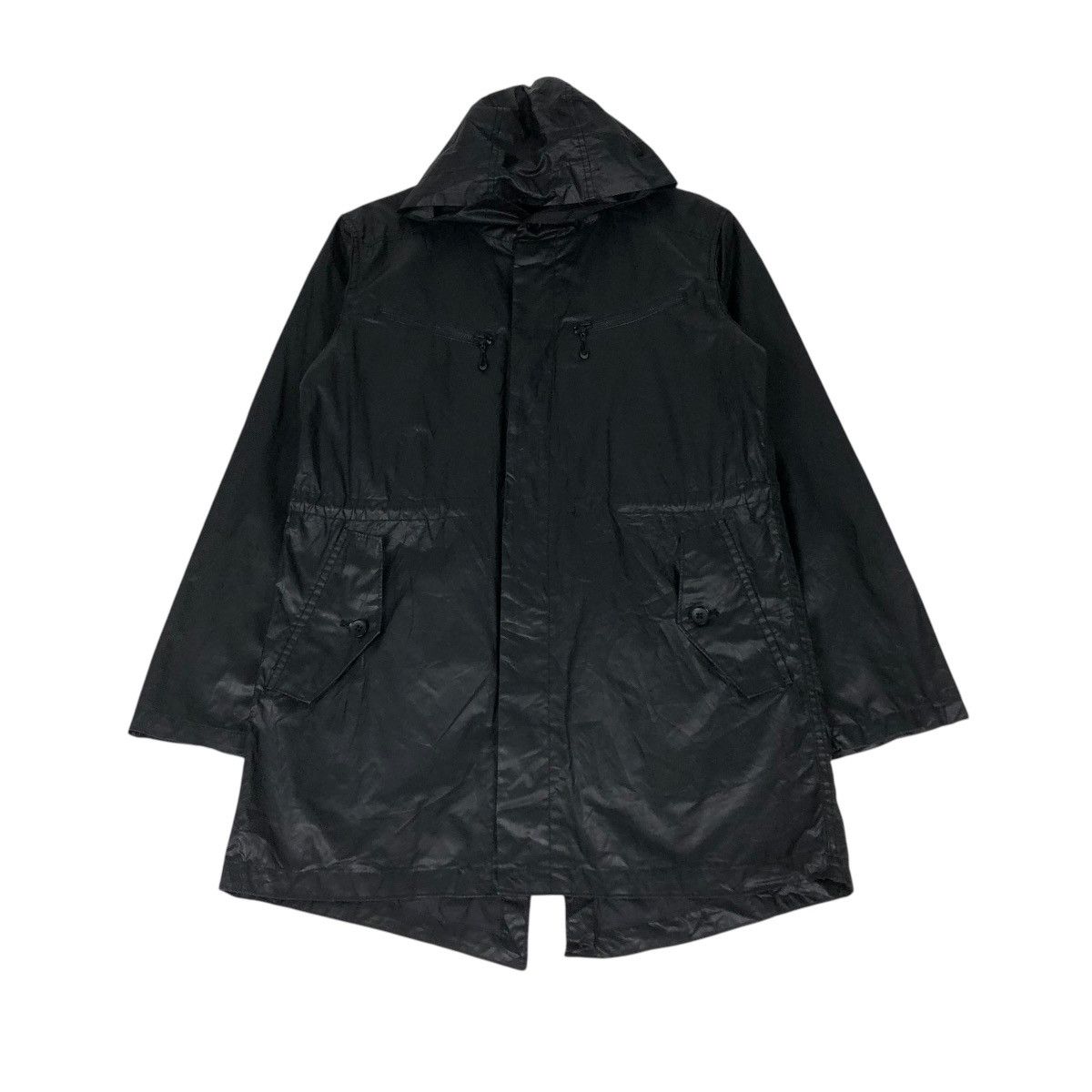 Japanese Brand VINTAGE HUNTING UTILITY BIKER JACKET MALE & CO ISSEY MIYAKE Size US M / EU 48-50 / 2 - 1 Thumbnail