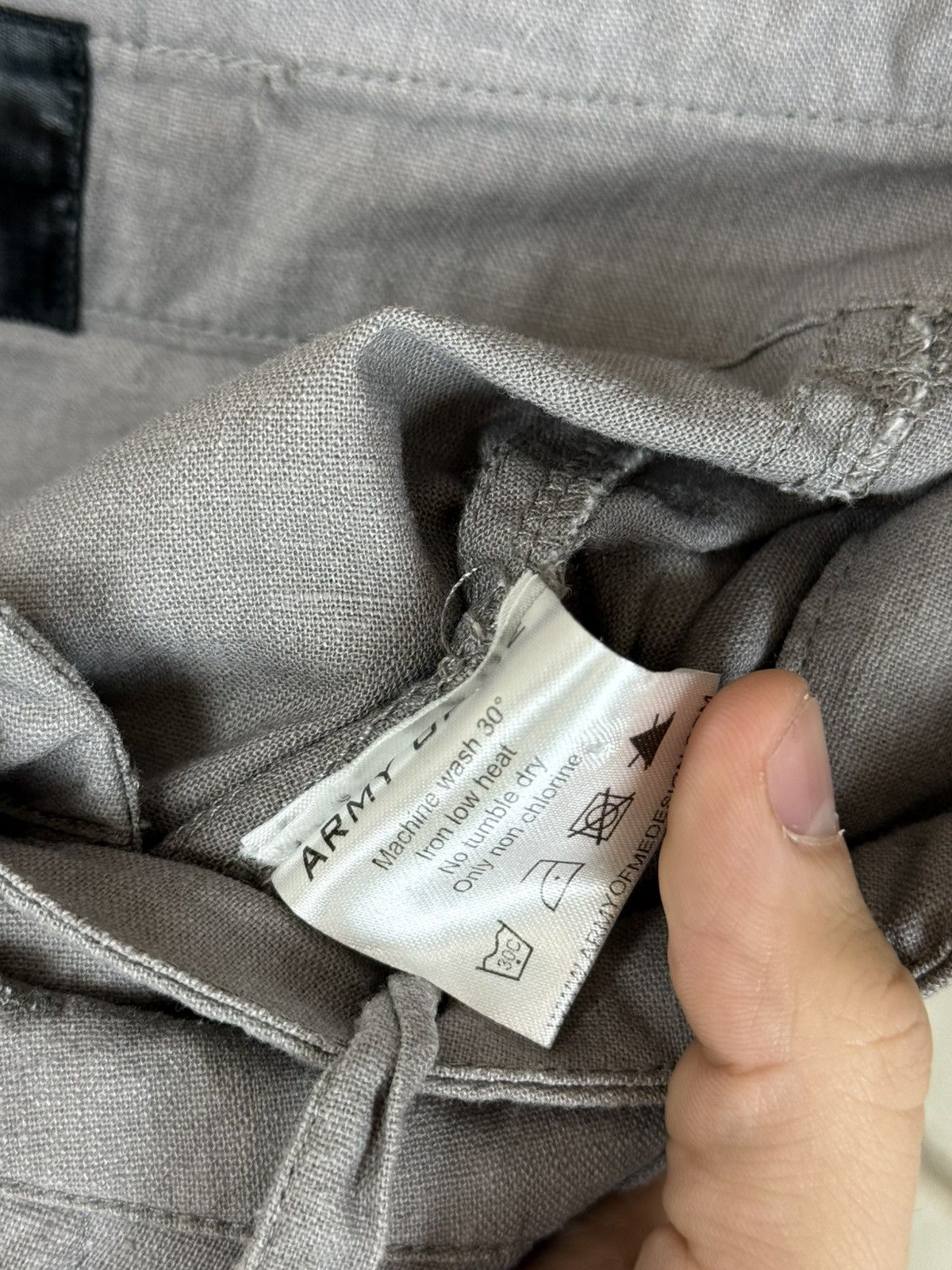 Army Of Me Army of Me SS11 Gray Dropped Crotch Avant Garde Pant Size US 32 / EU 48 - 14 Thumbnail