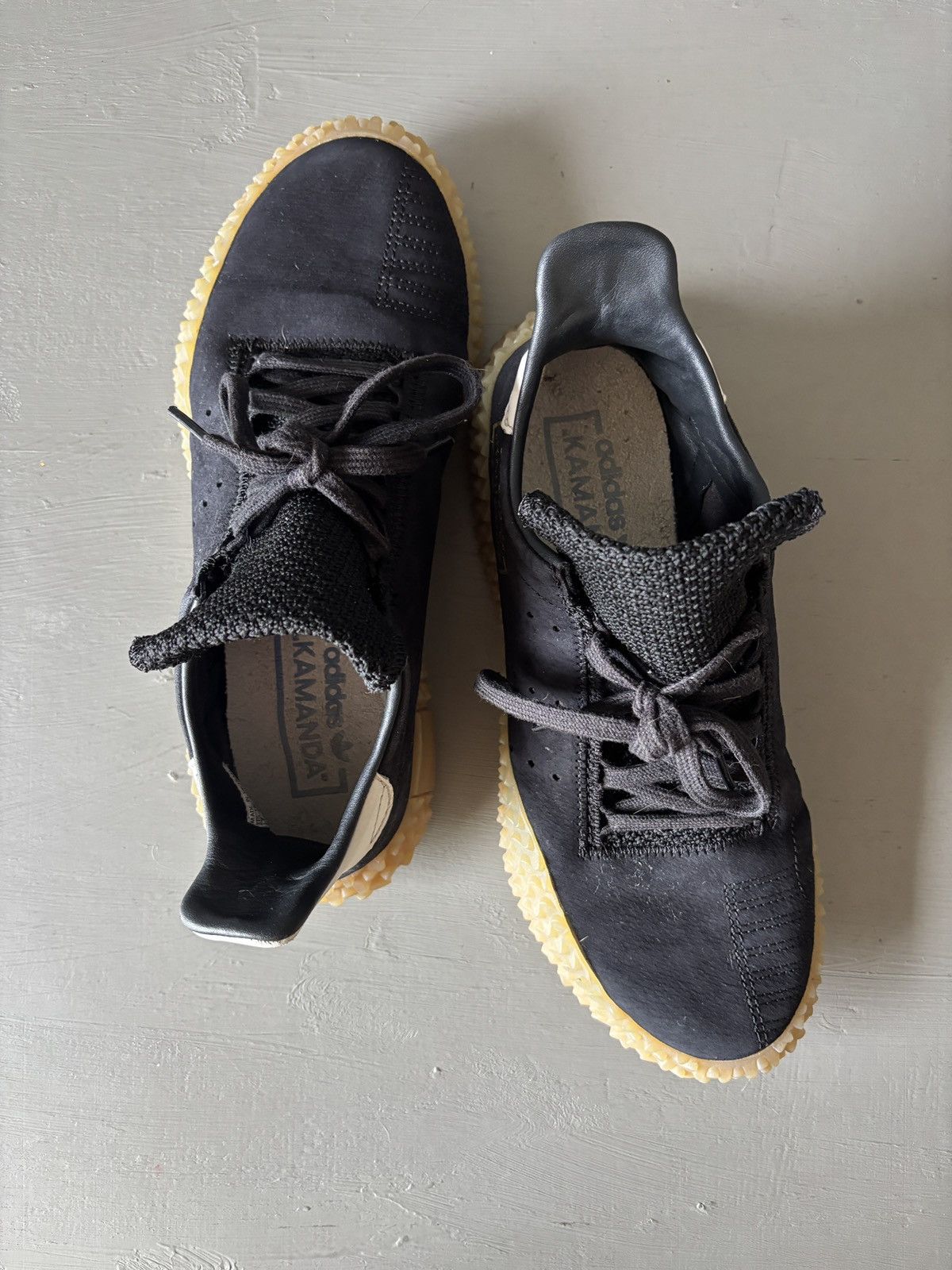 Adidas Adidas Kamanda Black Gum Mens Sneakers Soccer-Inspired Shoes Size 7 (CQ2220) Size US 7 / EU 40 - 5 Thumbnail