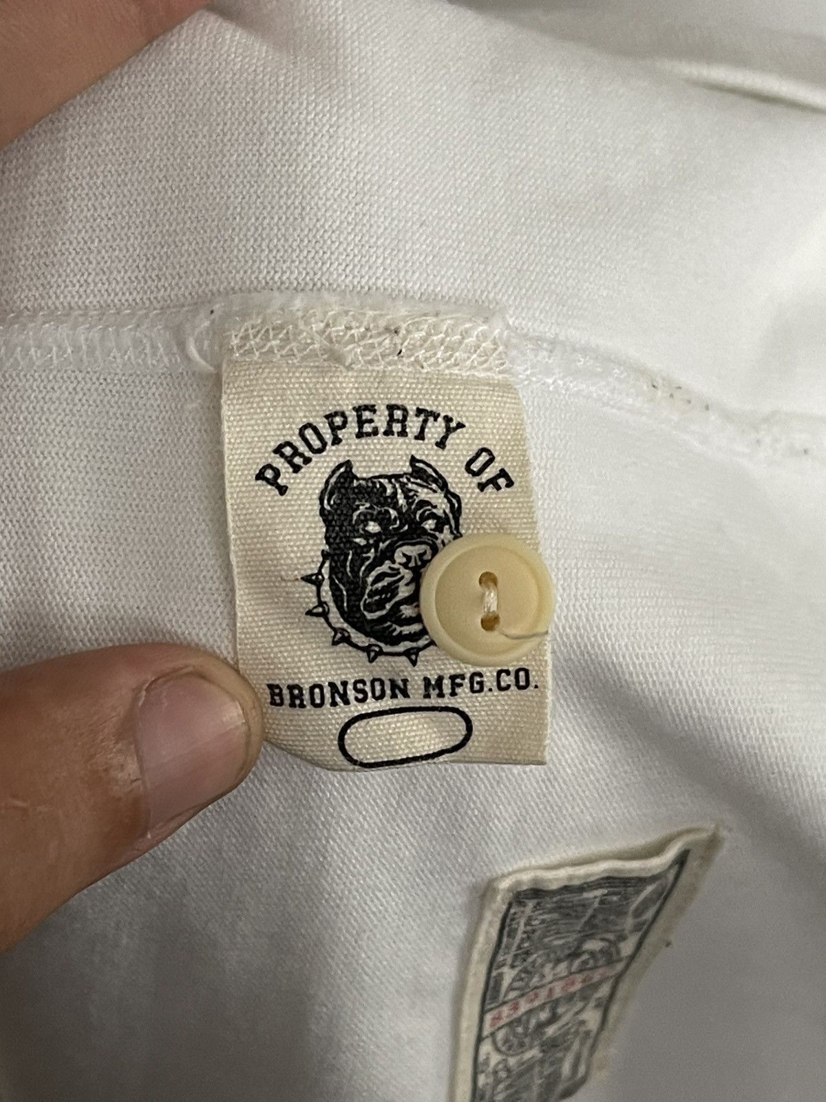 Bronson MFG. CO. Bronson Mfg Henley Heavyweight Long Sleeve T-Shirt Pullover Size US XXL / EU 58 / 5 - 11 Thumbnail