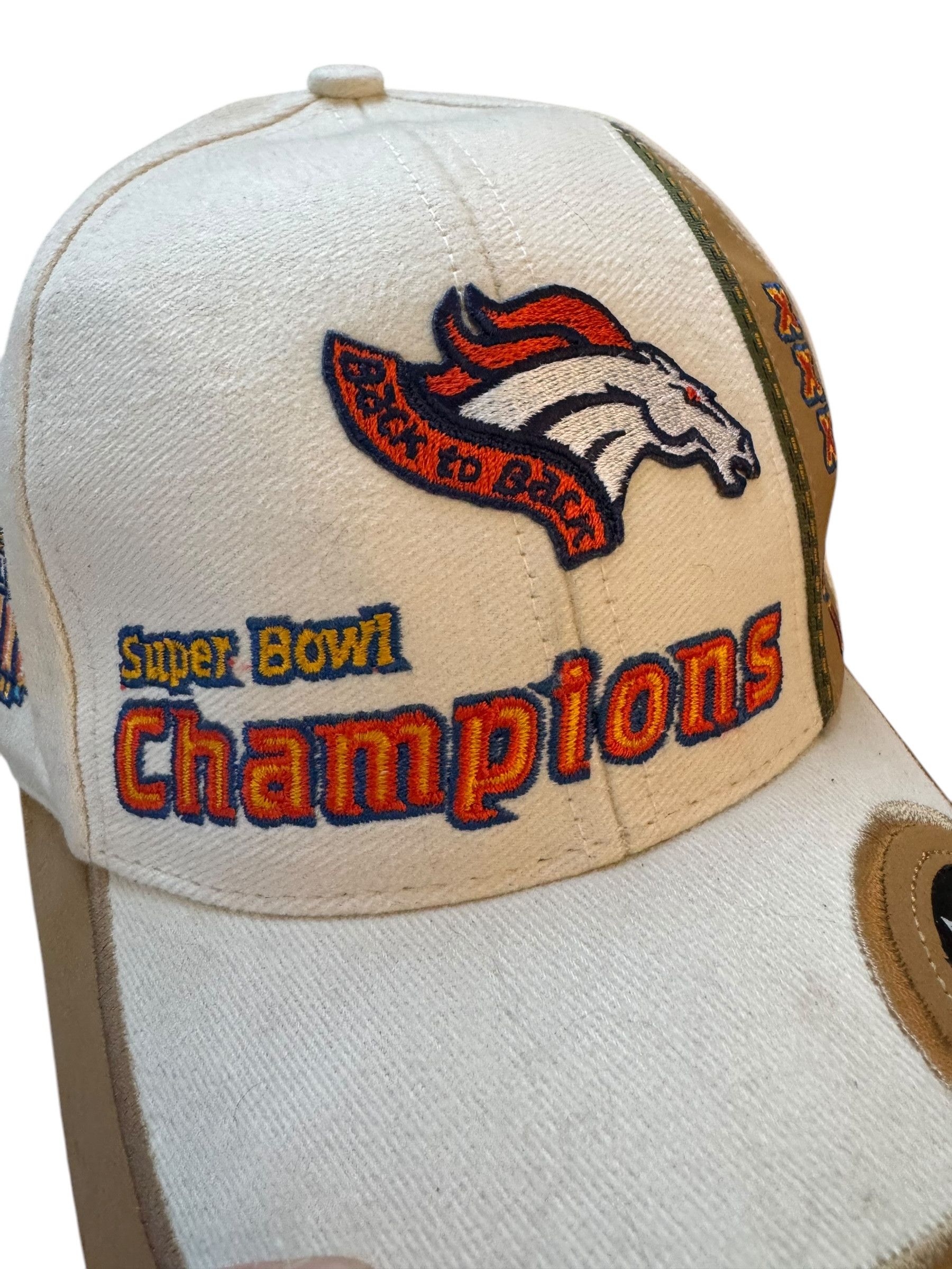 Logo 7 × NFL × Vintage 1999 Denver Broncos Back 2 Back Super Bowl XXXIII Champs Size ONE SIZE - 3 Thumbnail