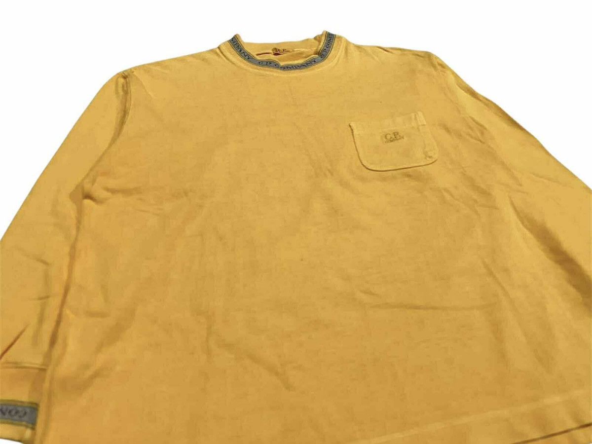C.P. Company 🔥Vintage Cp Company Sweatshirt Spell Out Collar and Cuffs Size US M / EU 48-50 / 2 - 2 Thumbnail