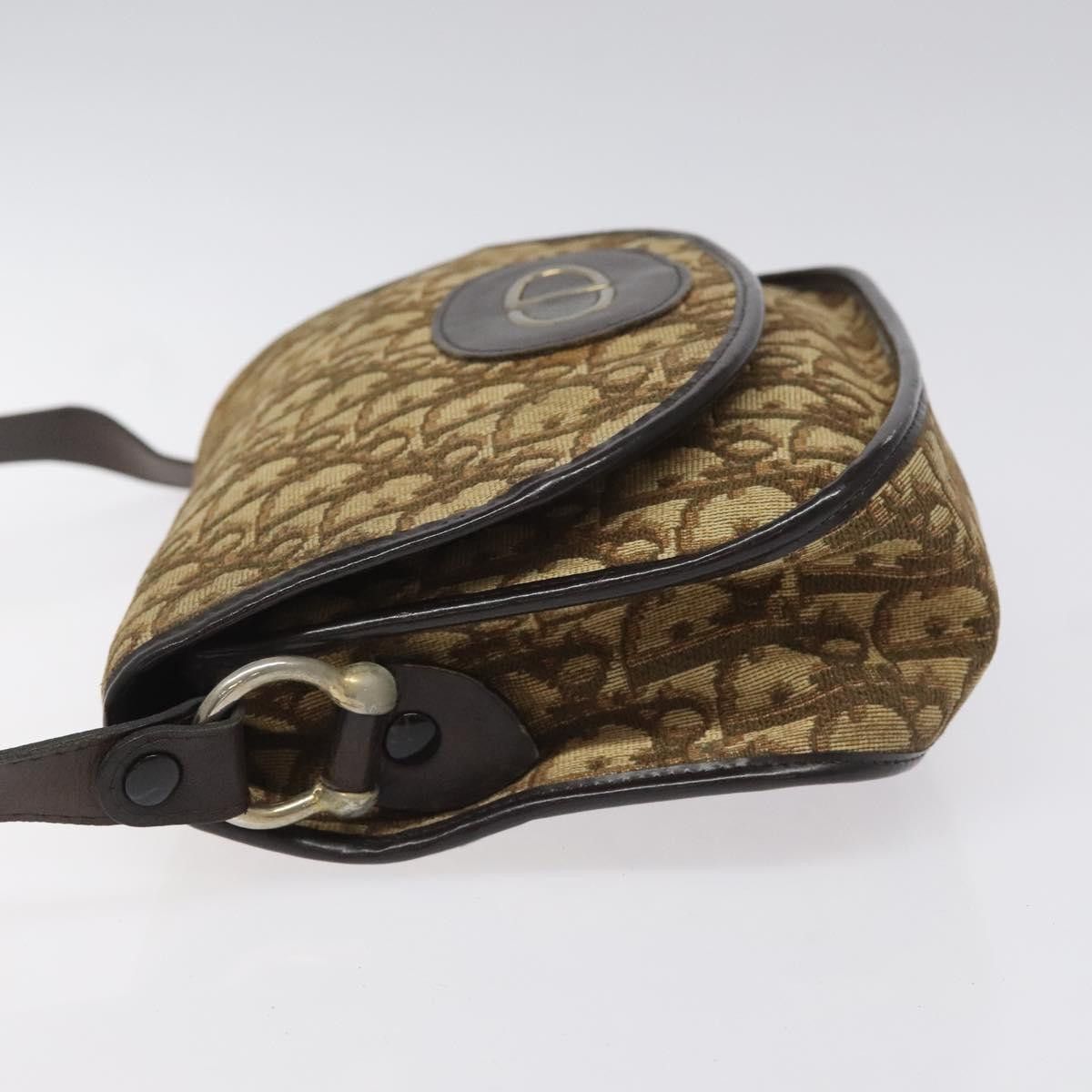 Dior DIOR Trotter Canvas Shoulder Bag Brown Size ONE SIZE - 5 Thumbnail